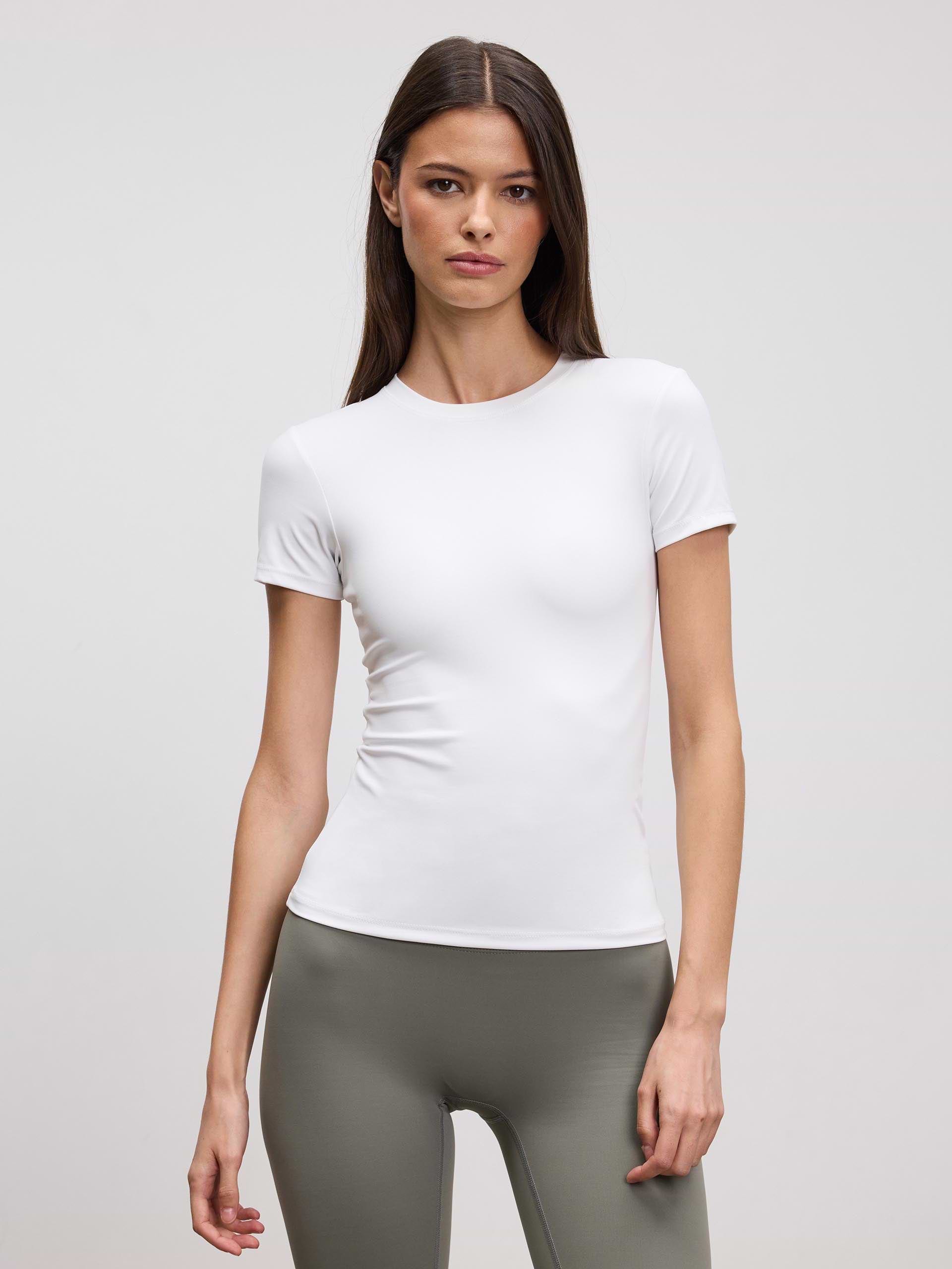 Womens Active T-Shirt in White