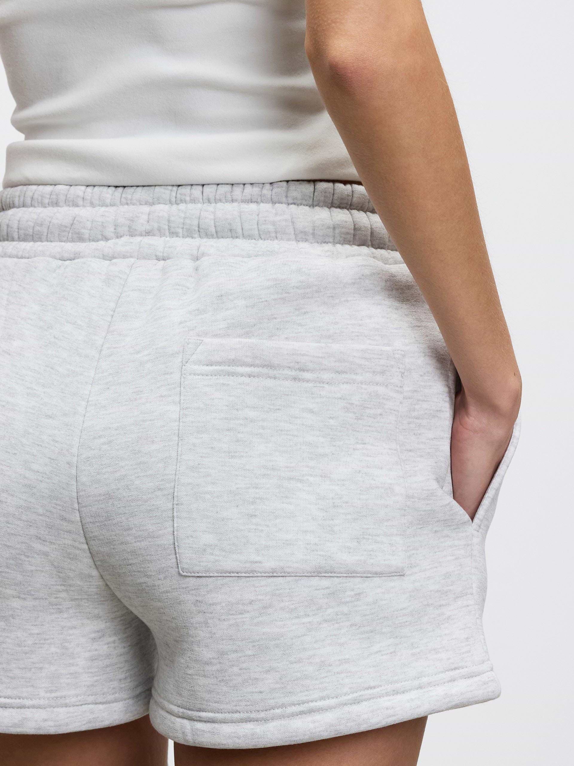 Womens Neoprene Short in Marl Grey
