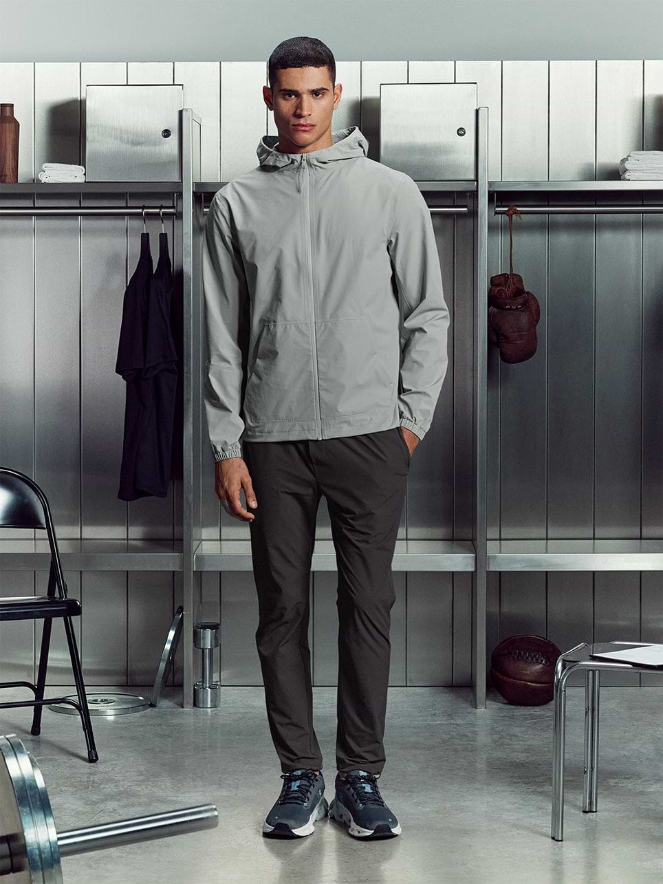 Element Waterproof Windbreaker in Stone