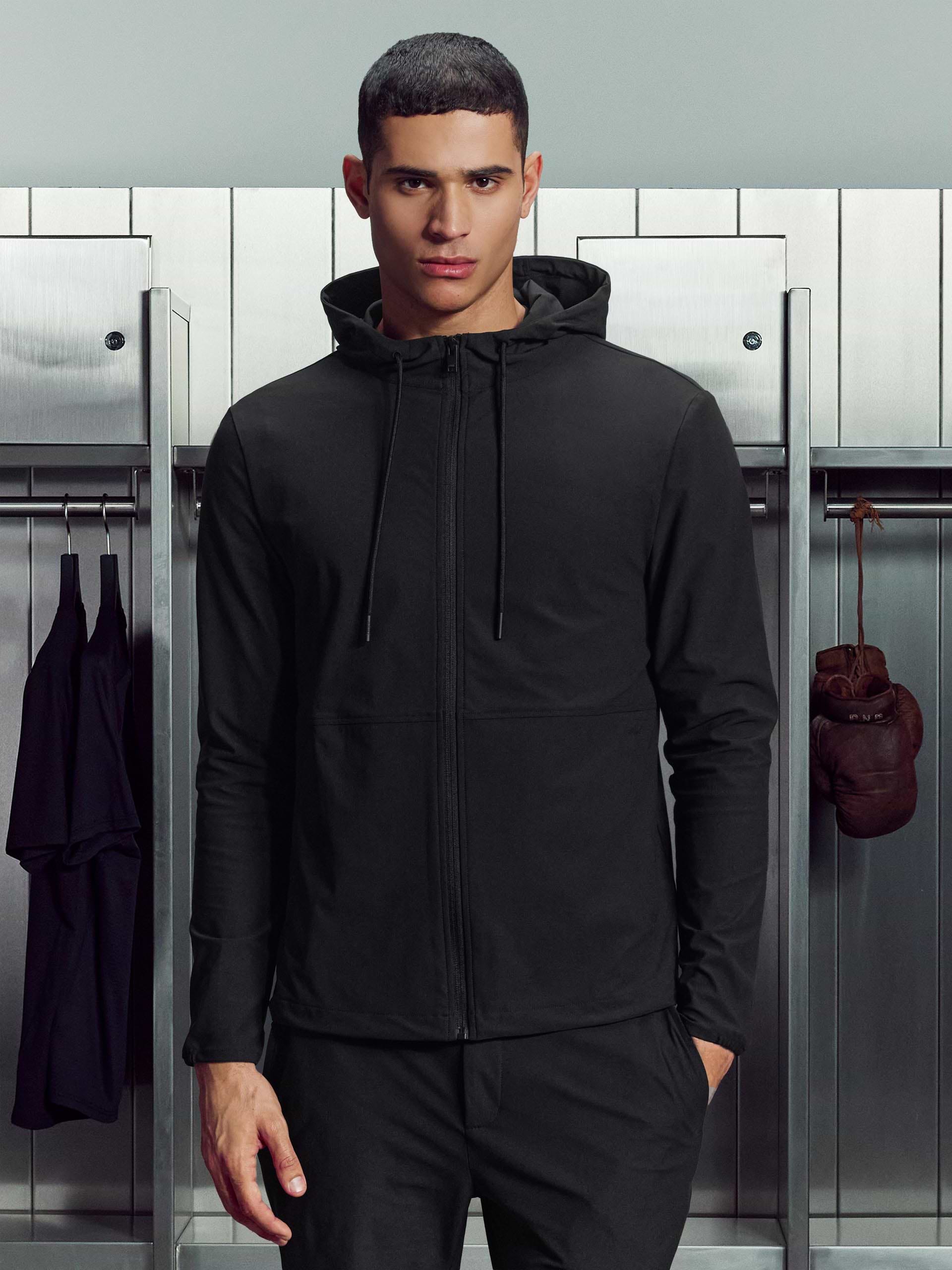 24 Hour Windbreaker in Black