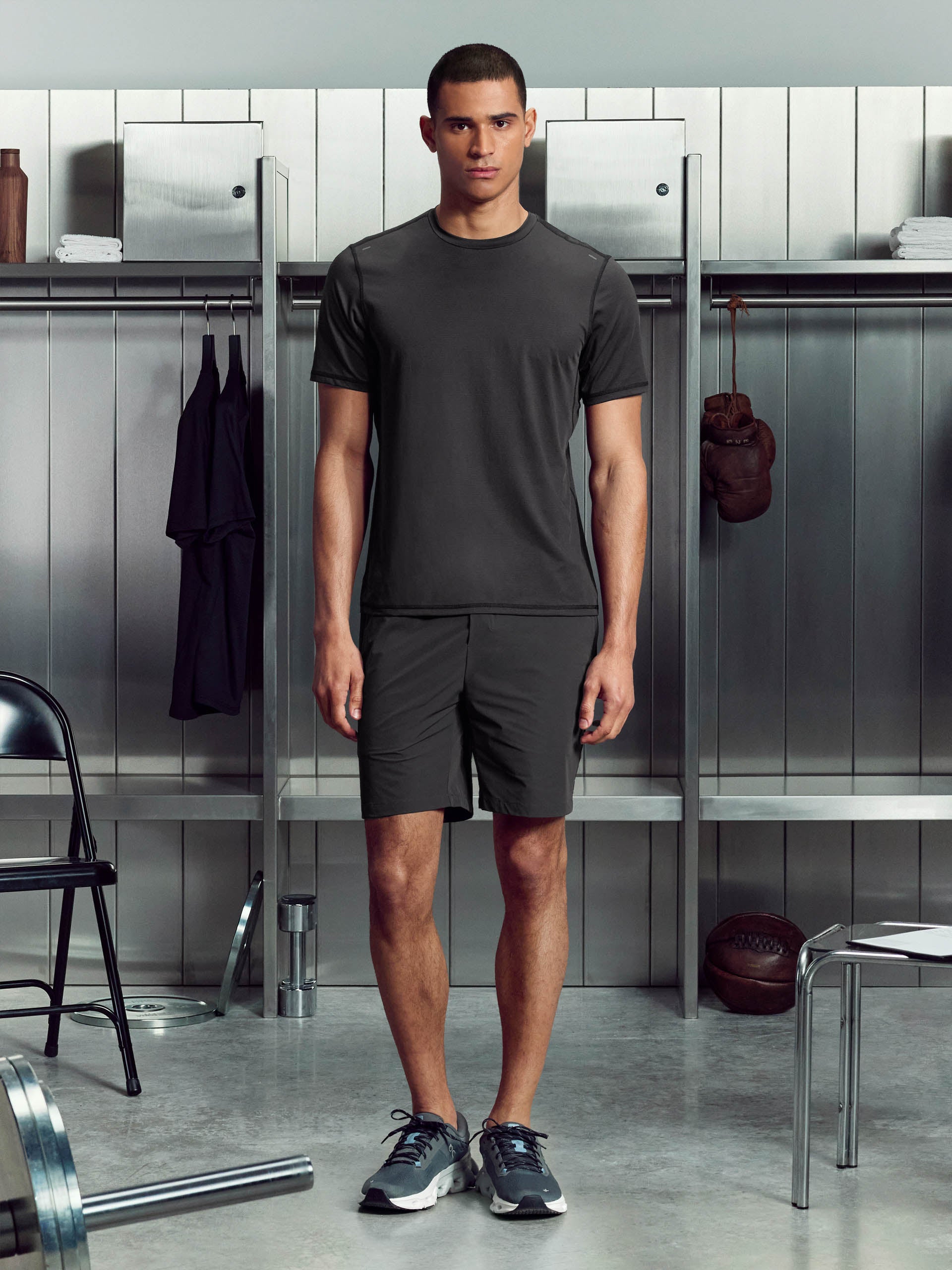 Active Short in Grey