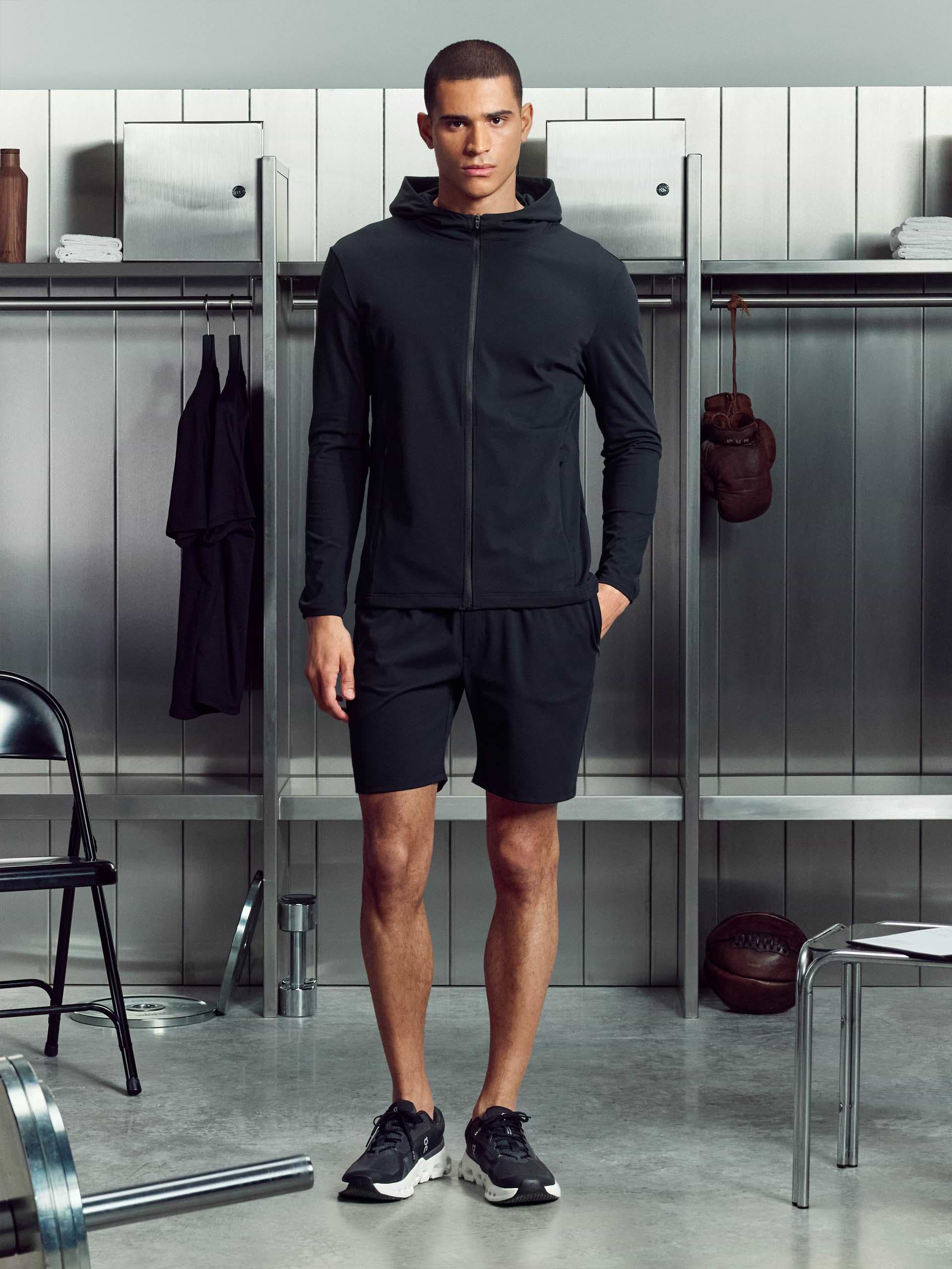 Active Jersey Short in Black