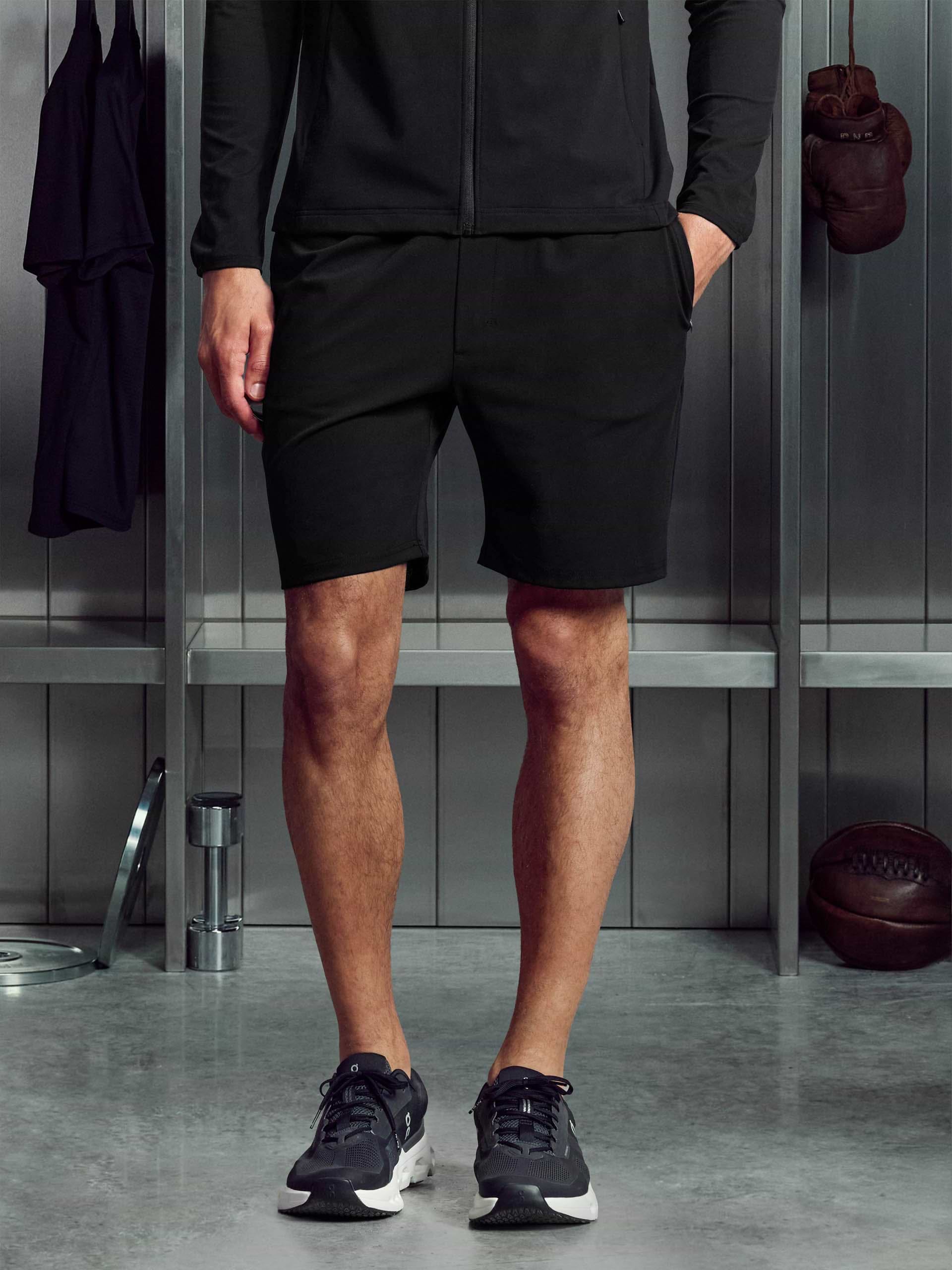 Active Jersey Short in Black