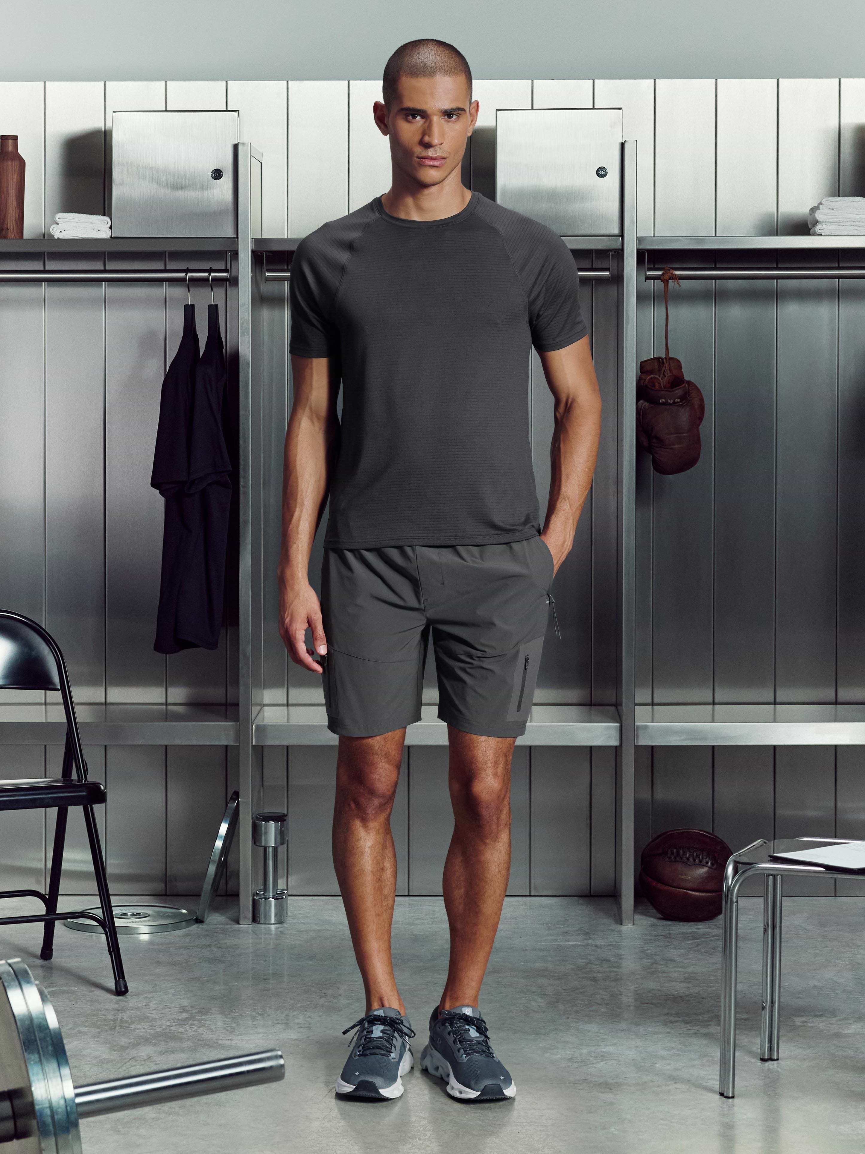 Utility Trail Cargo Short in Grey