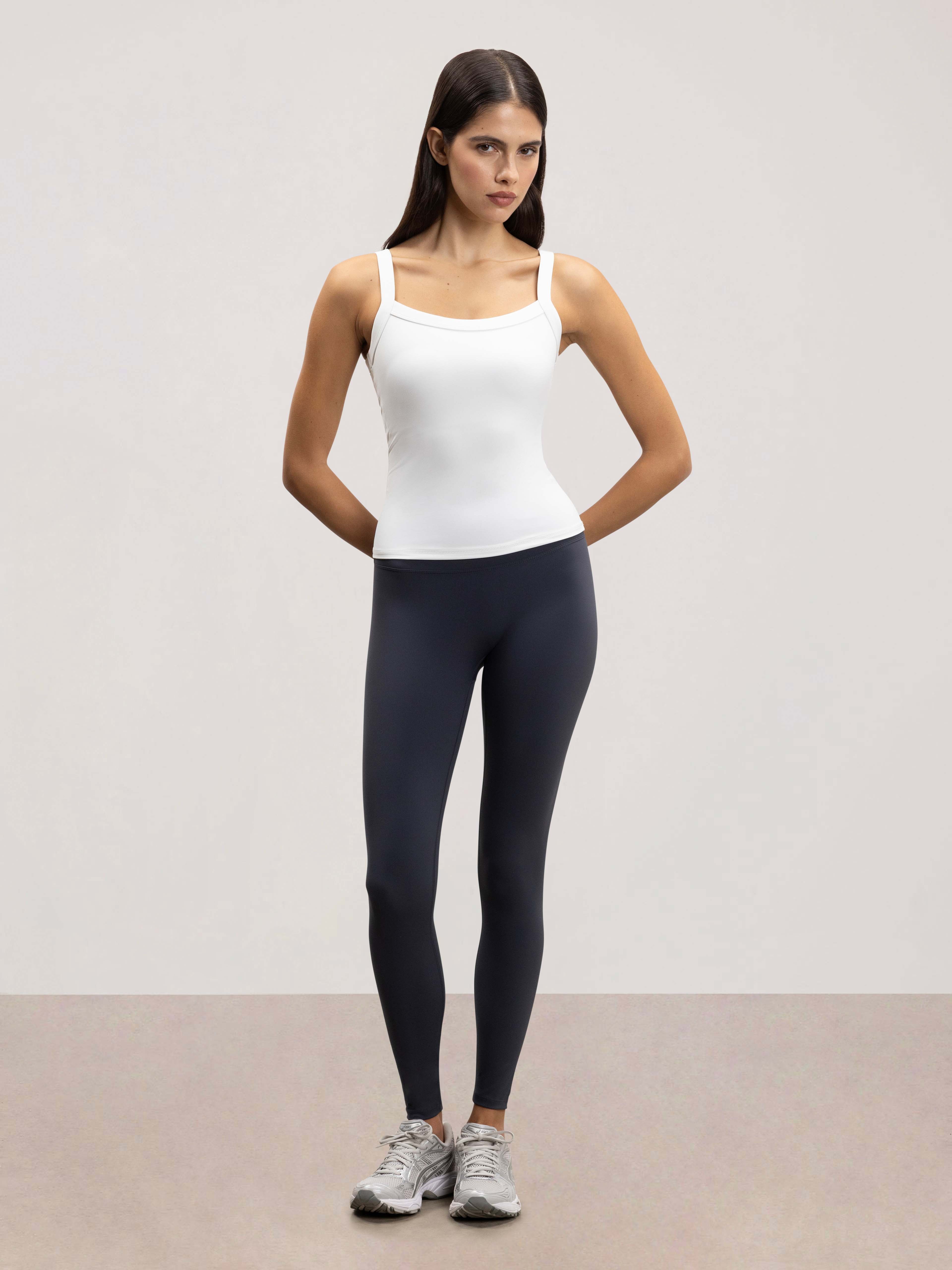 Womens Active Vest in White