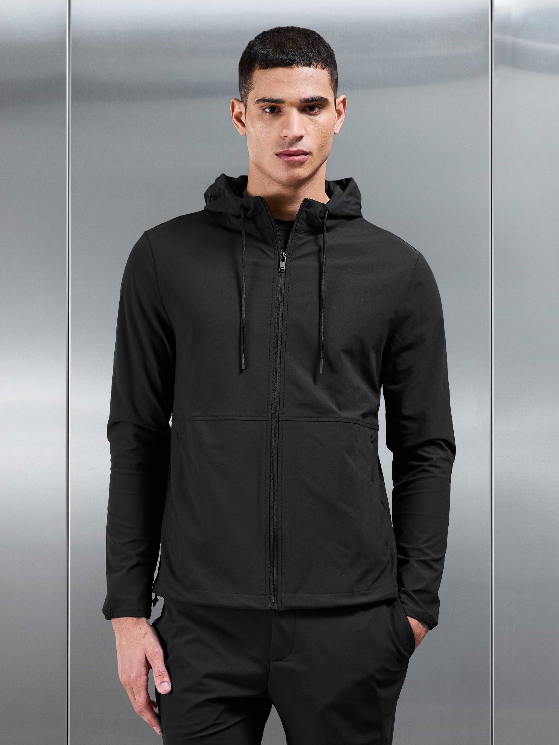 24 Hour Windbreaker in Black