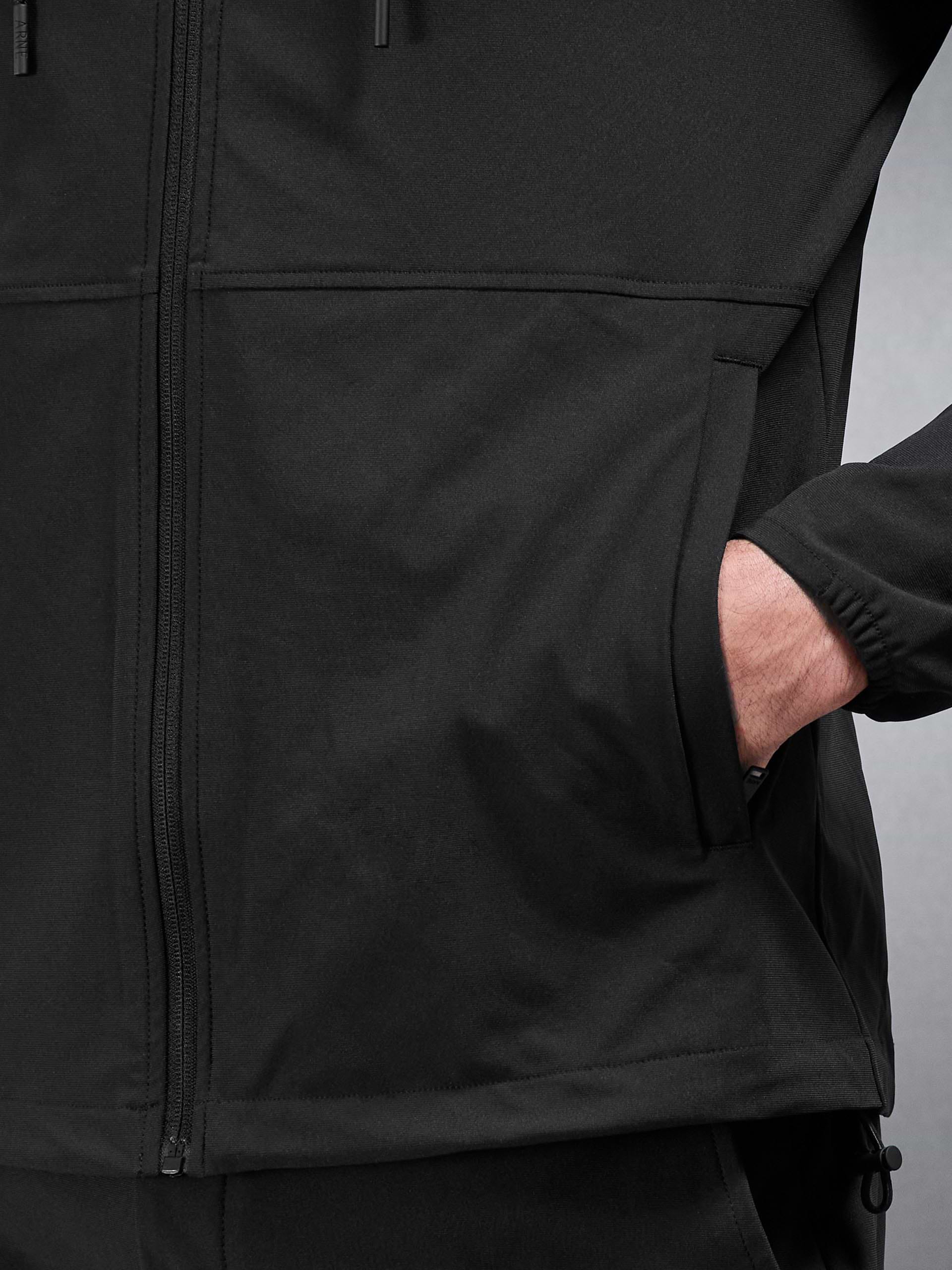 24 Hour Windbreaker in Black