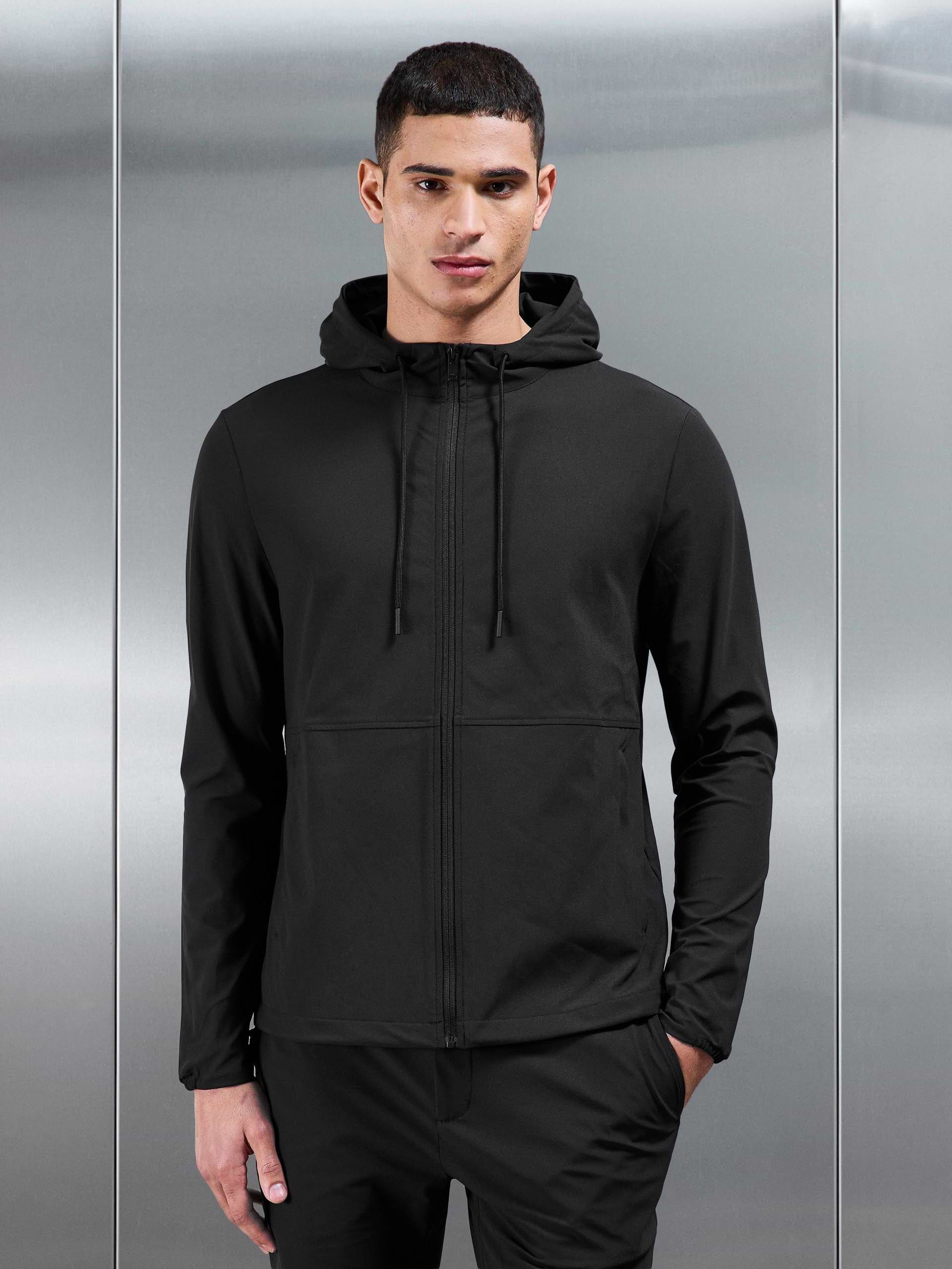 24 Hour Windbreaker in Black