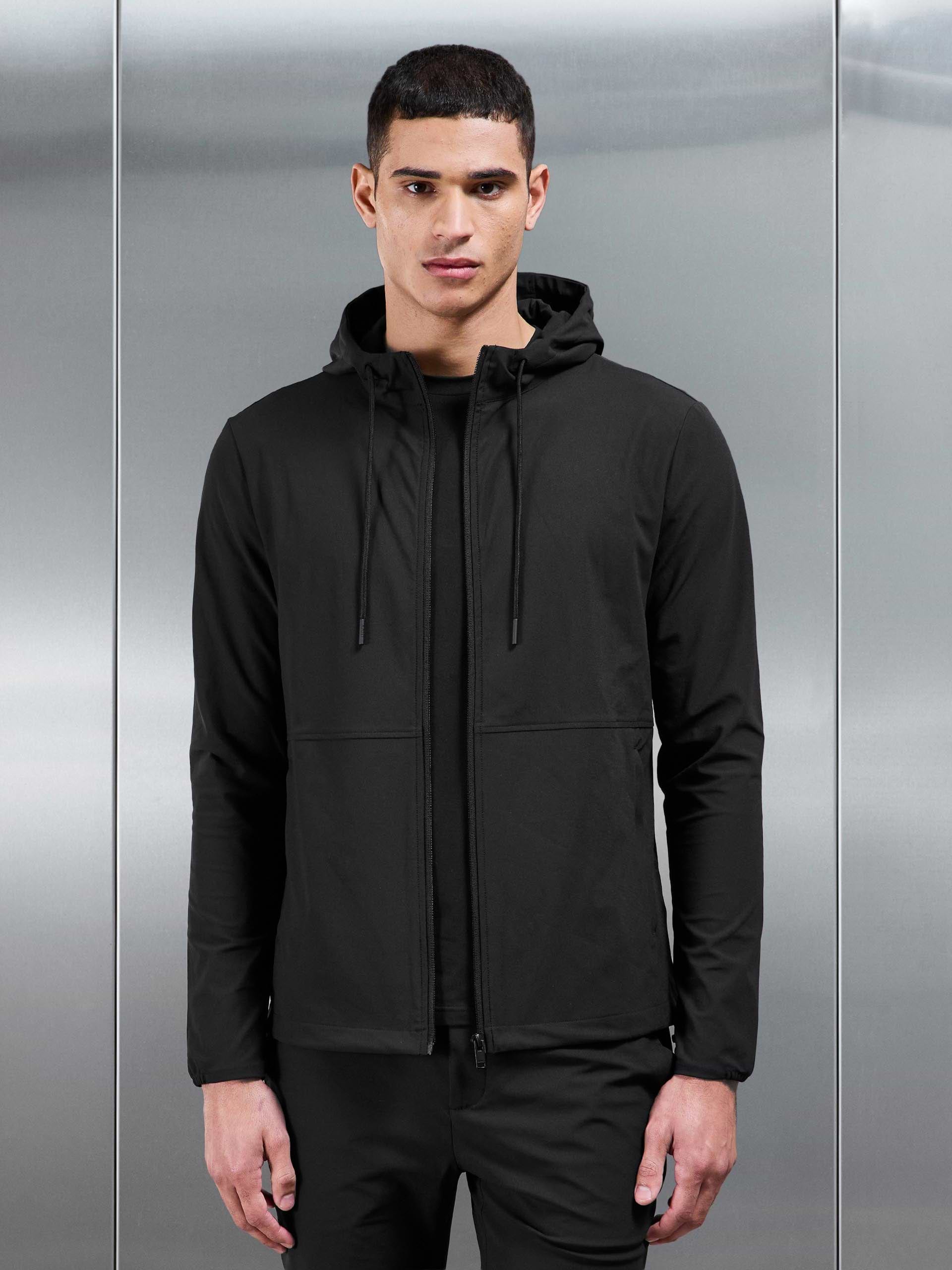 24 Hour Windbreaker in Black