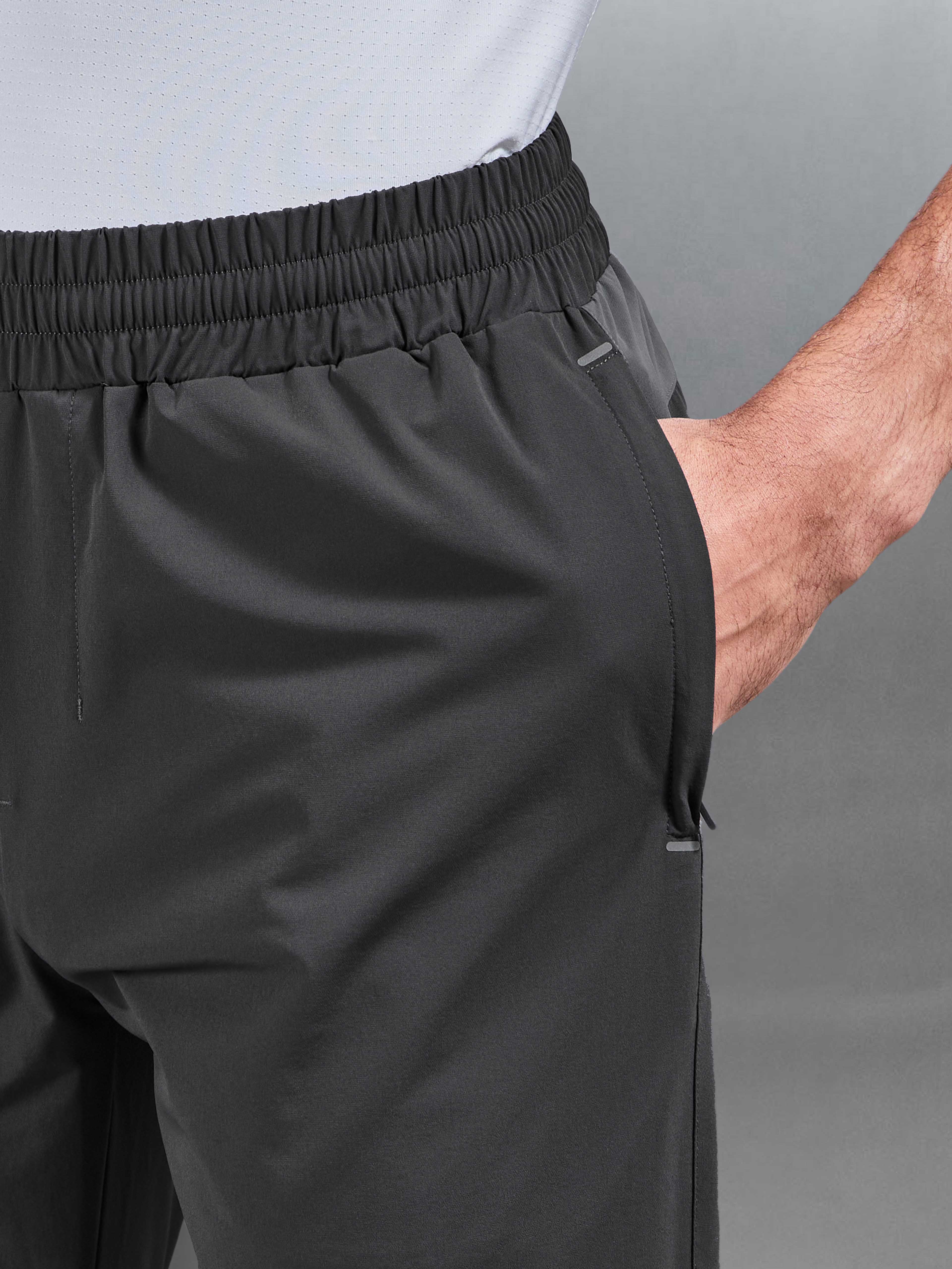 Active Colour Block Trackpant in Grey