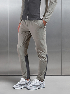 Active Colour Block Trackpant in Taupe