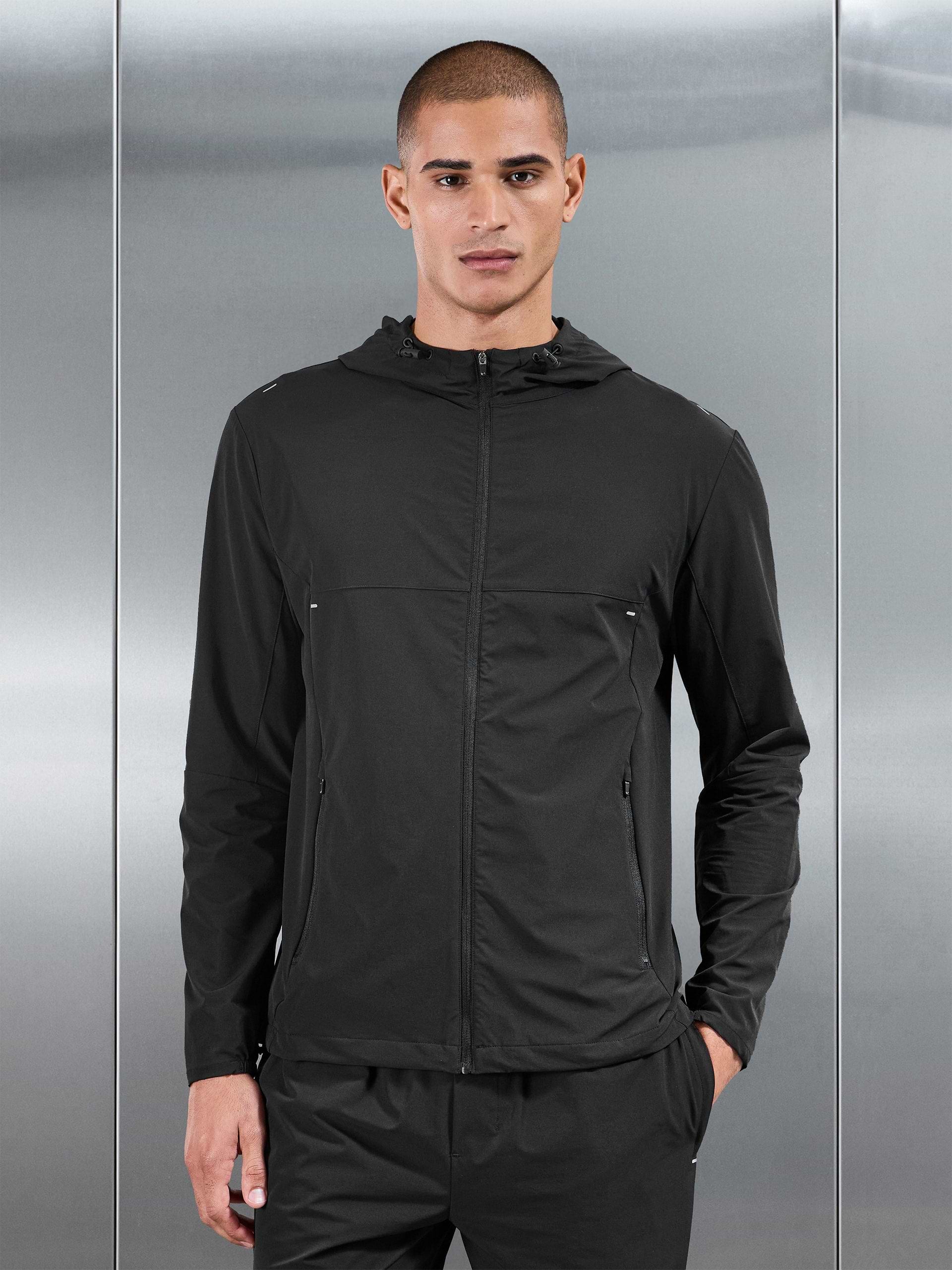 Active Windbreaker in Black
