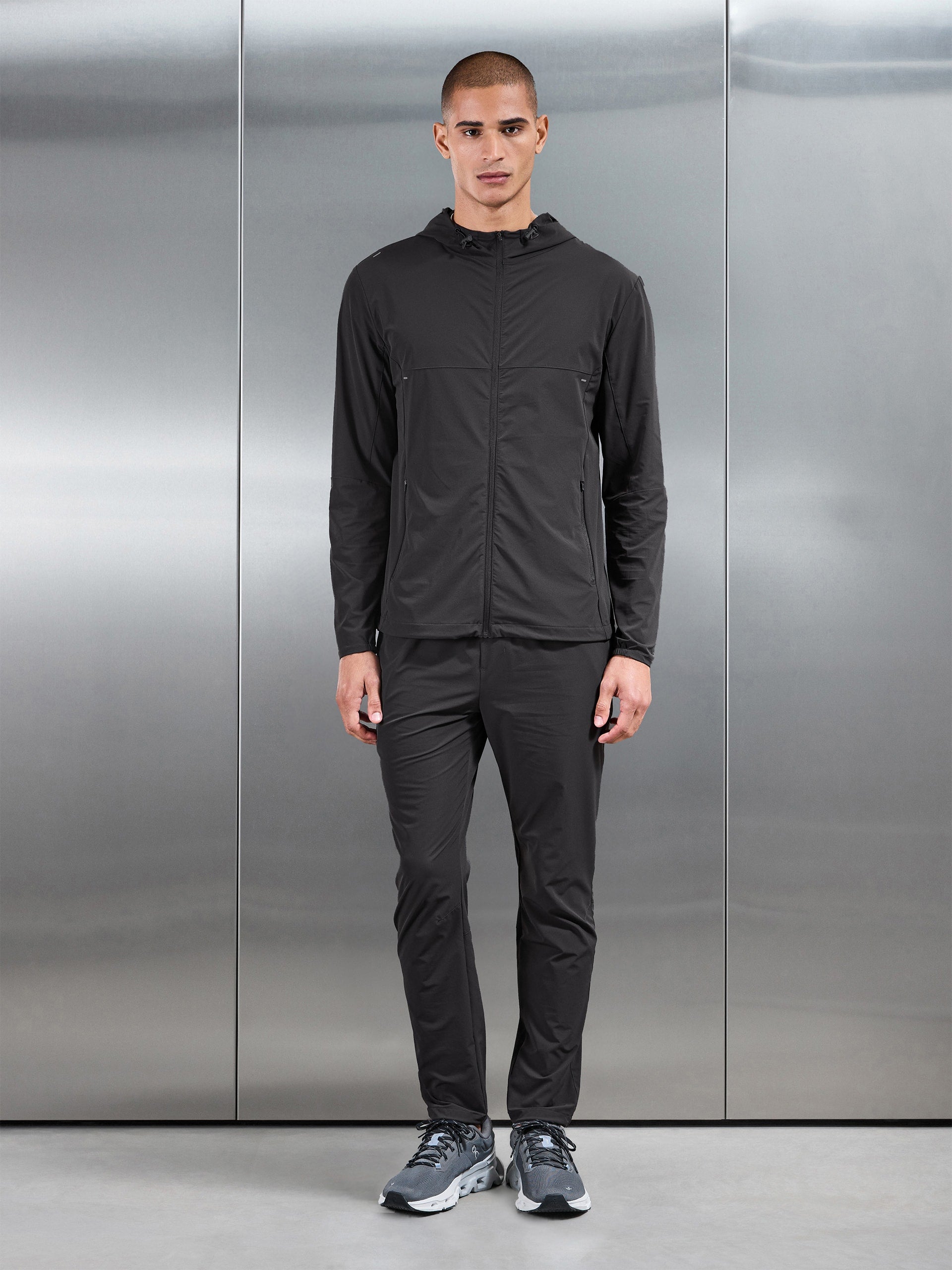 Active Windbreaker in Grey
