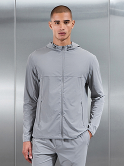 Active Windbreaker in Mid Grey