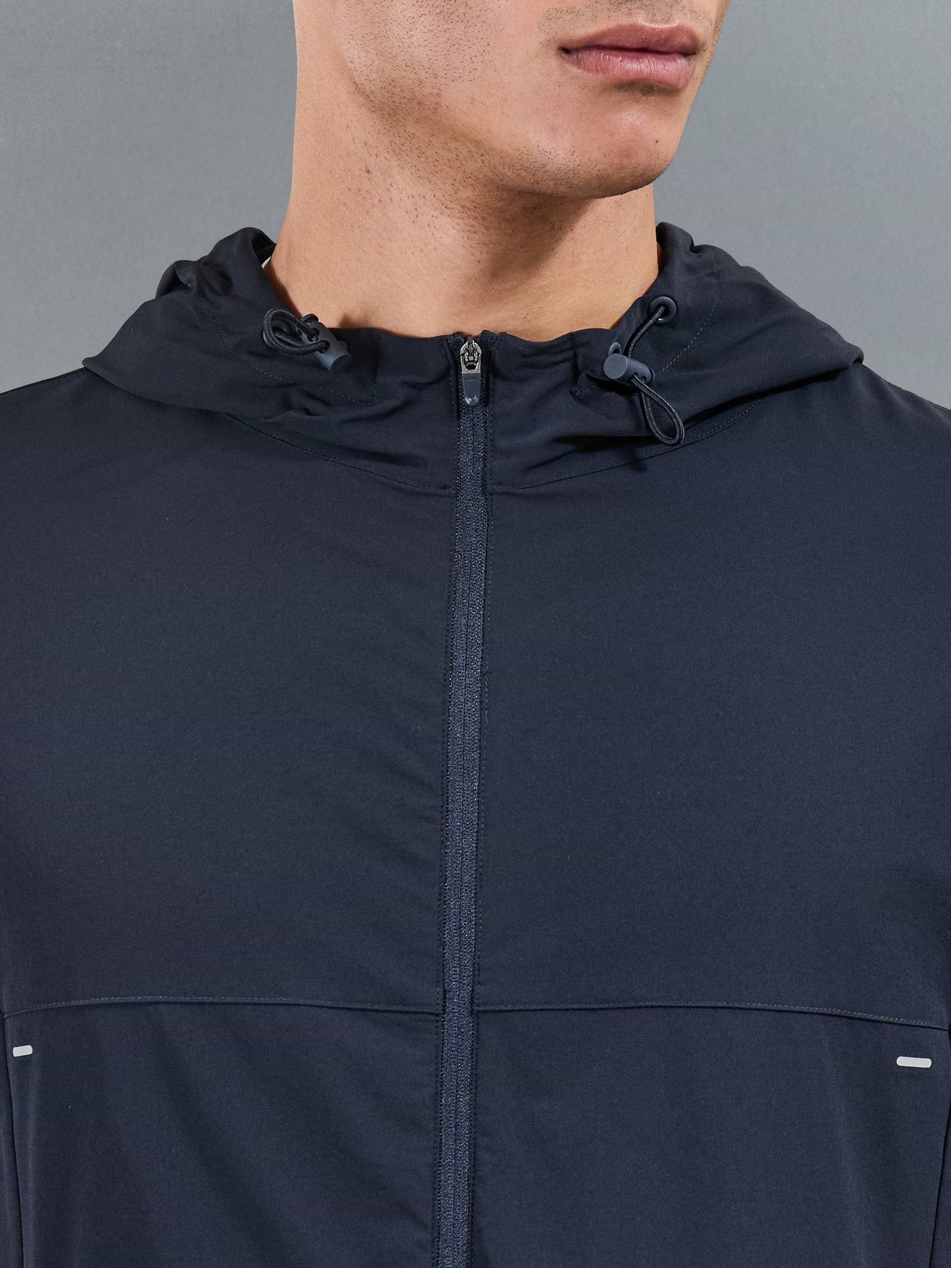 Active Windbreaker in Navy