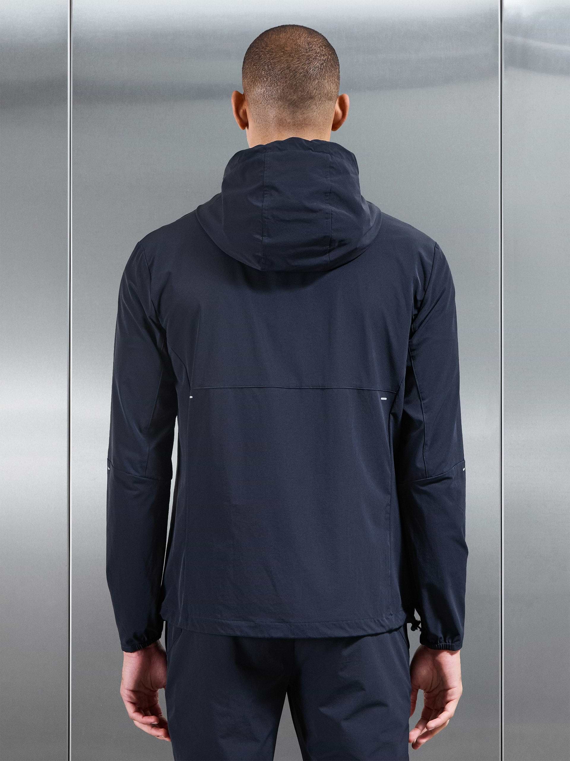 Active Windbreaker in Navy