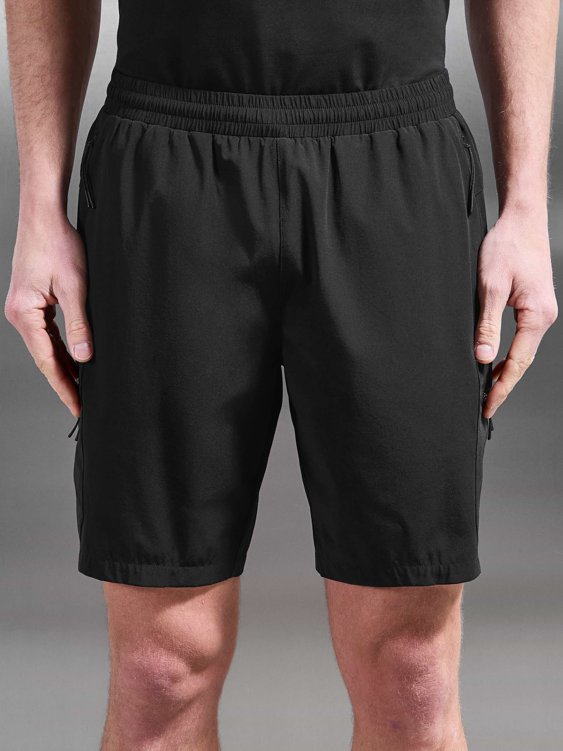 Active Cargo Short in Black
