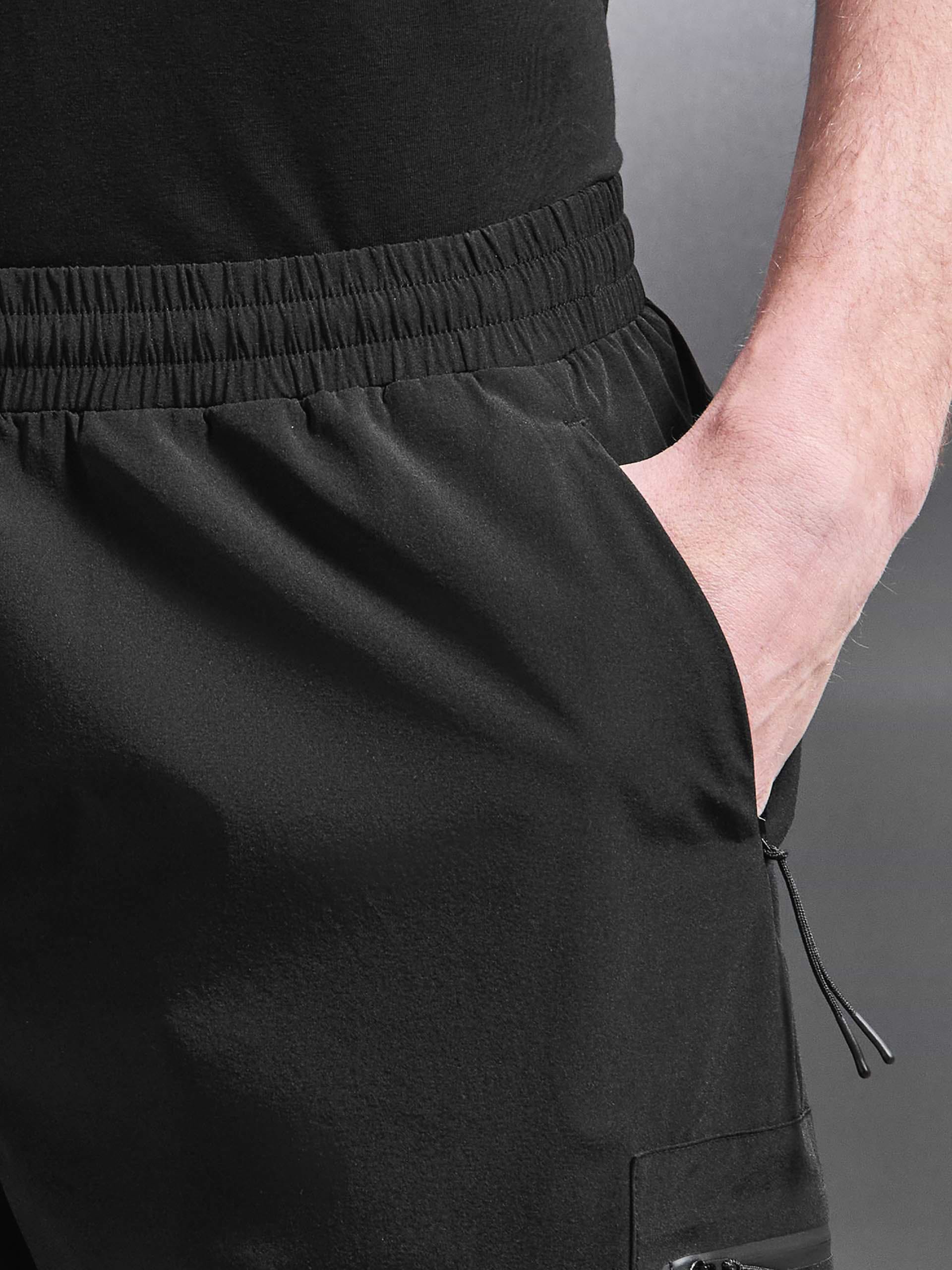 Active Cargo Short in Black