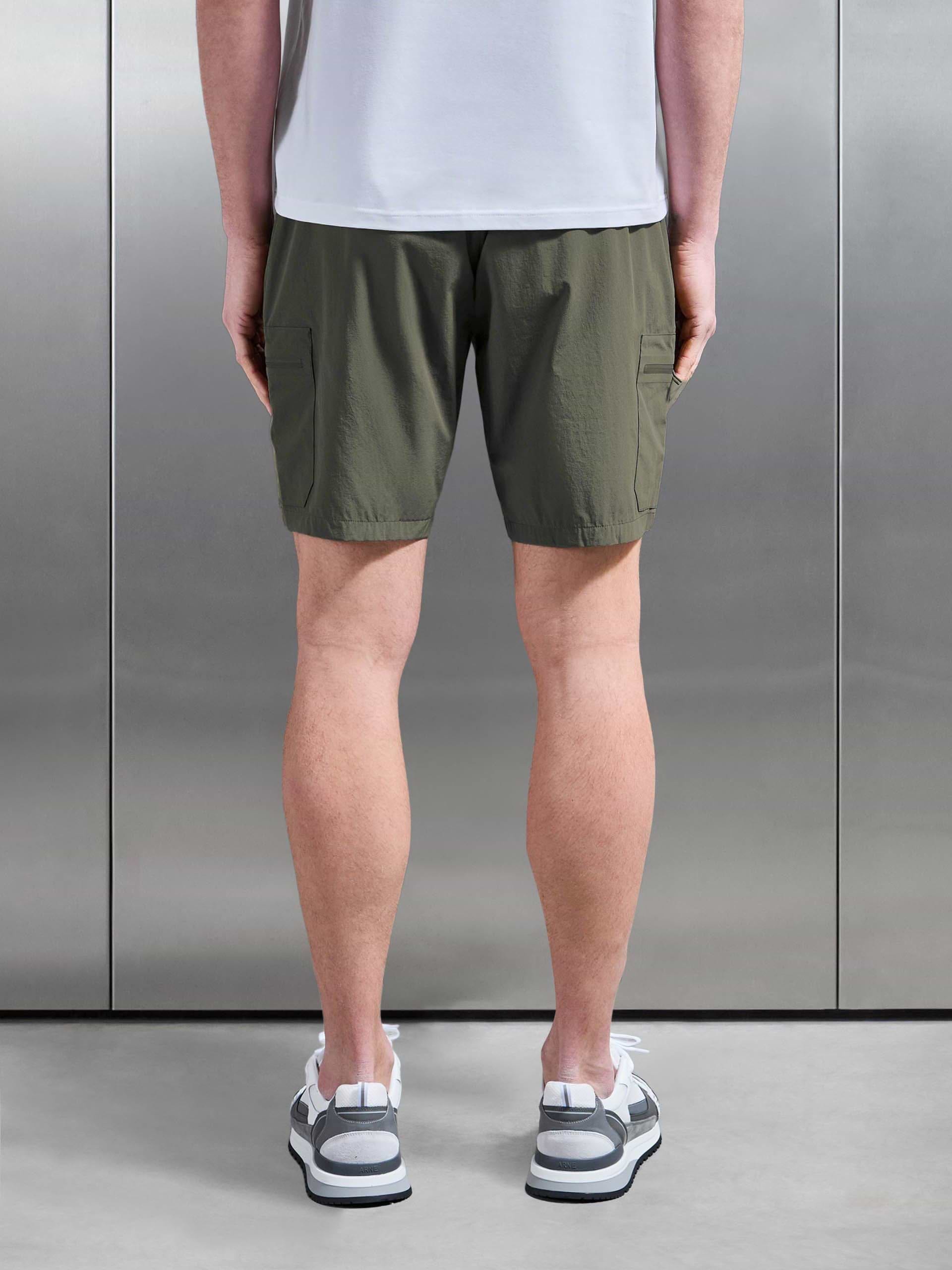 Active Cargo Short in Olive