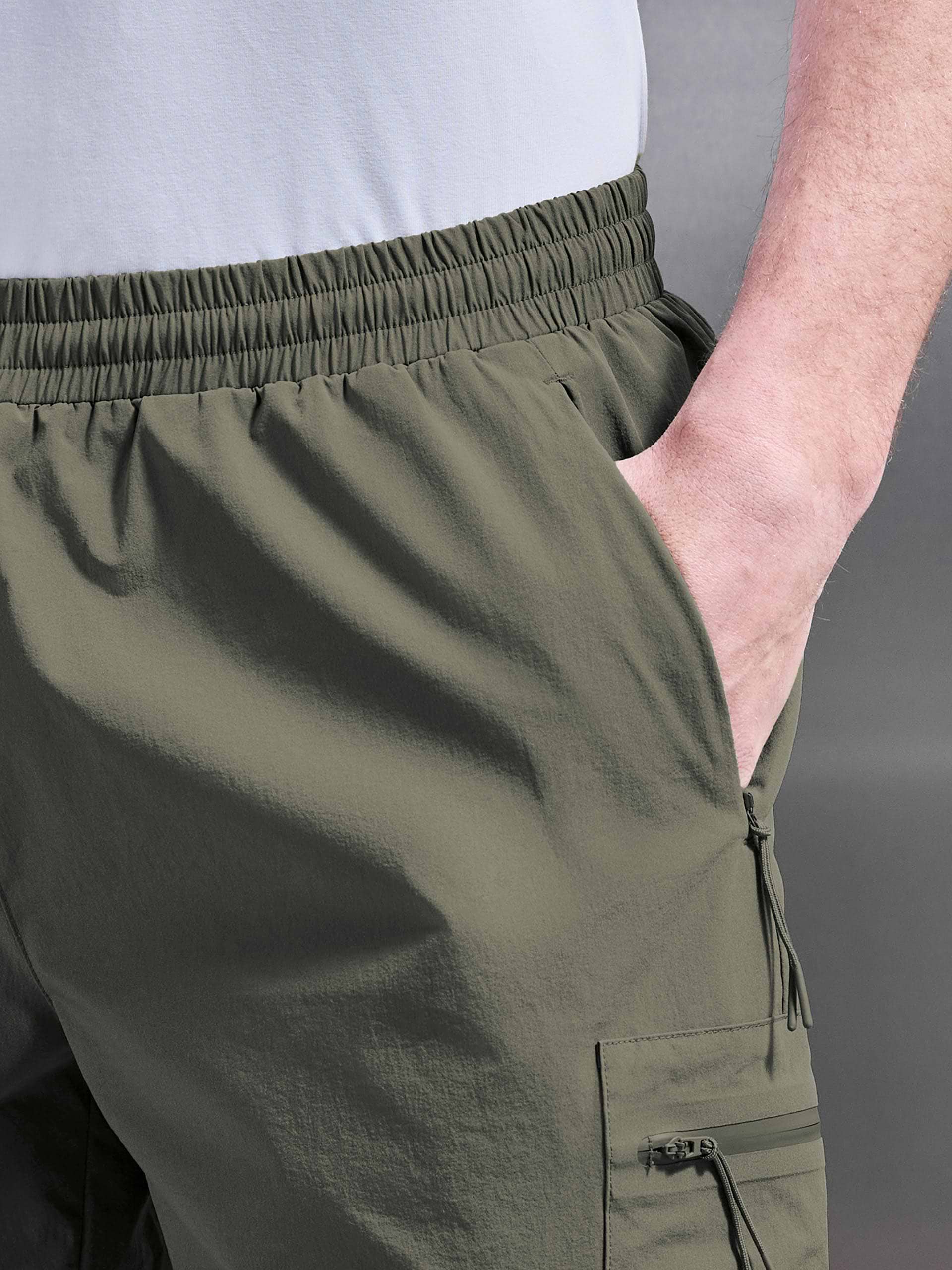 Active Cargo Short in Olive