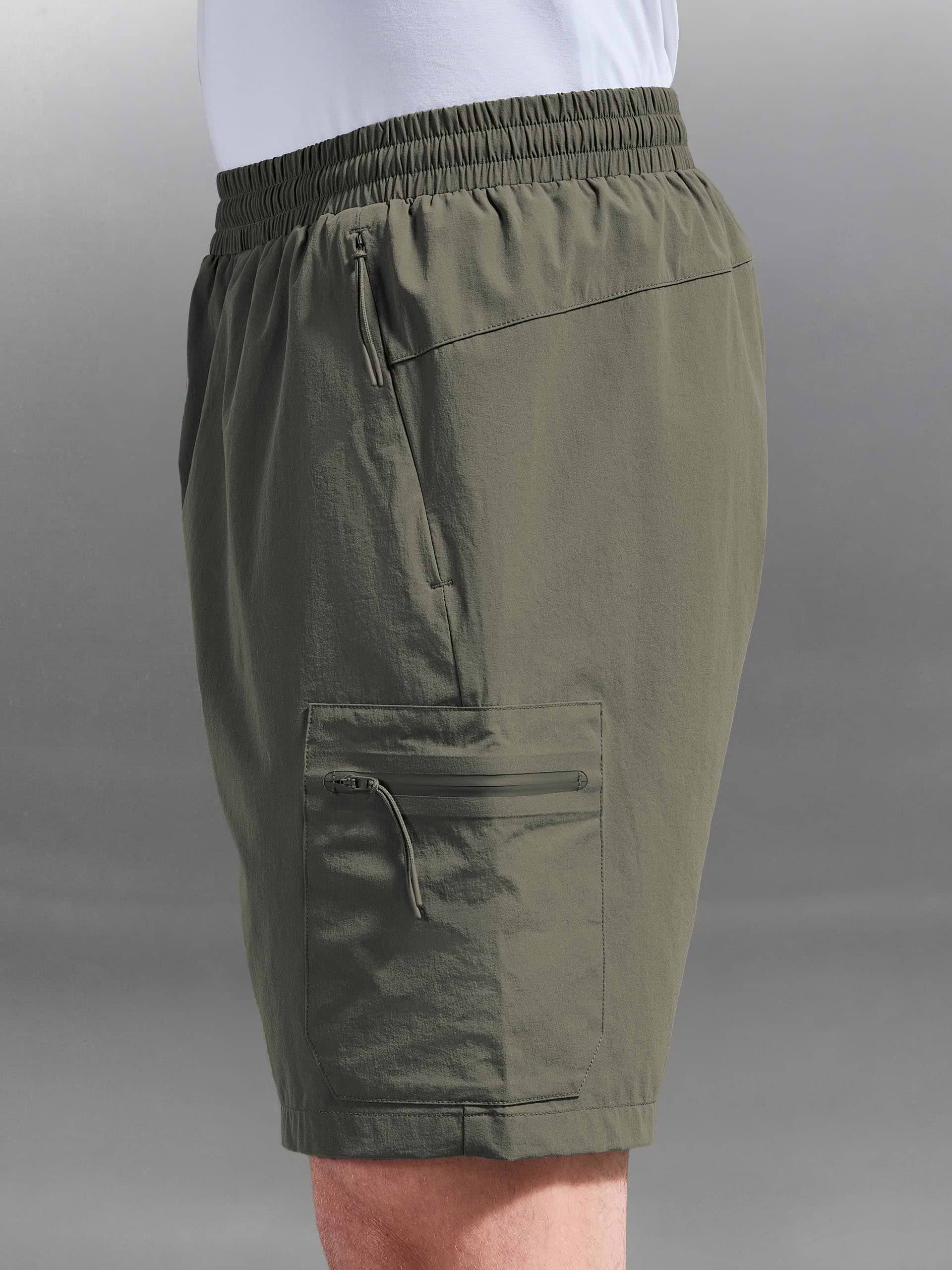 Active Cargo Short in Olive