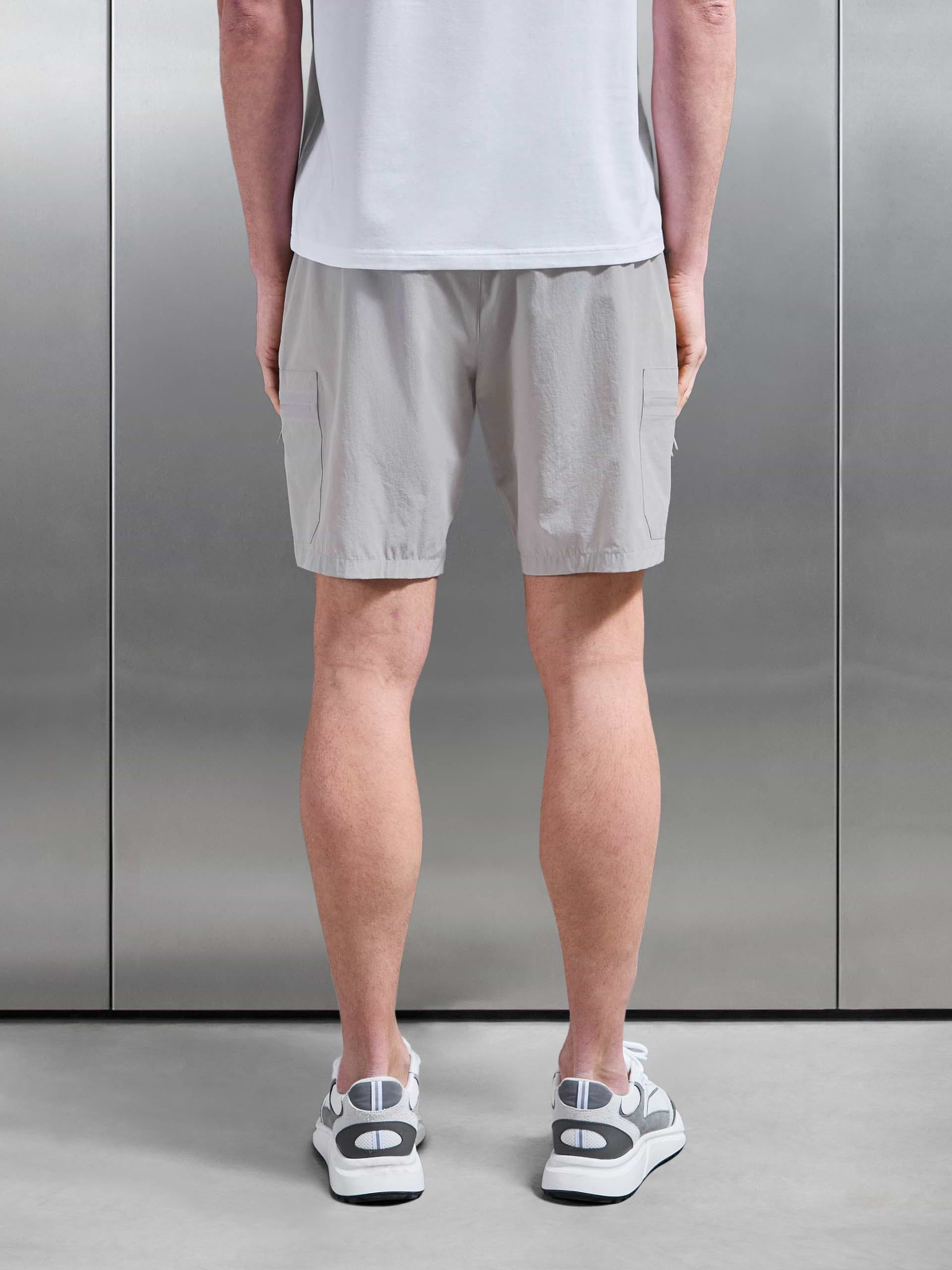 Active Cargo Short in Stone
