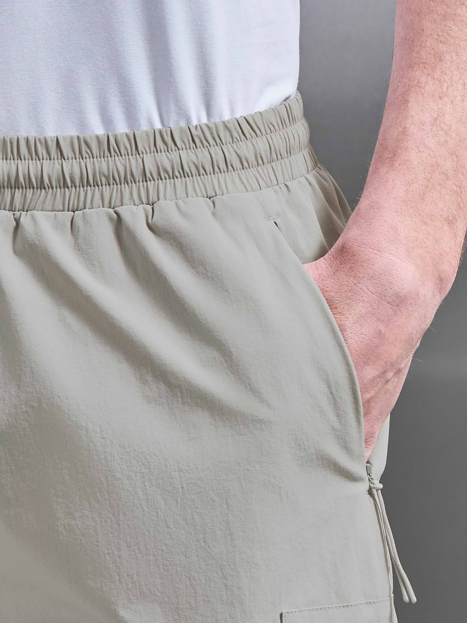 Active Cargo Short in Stone