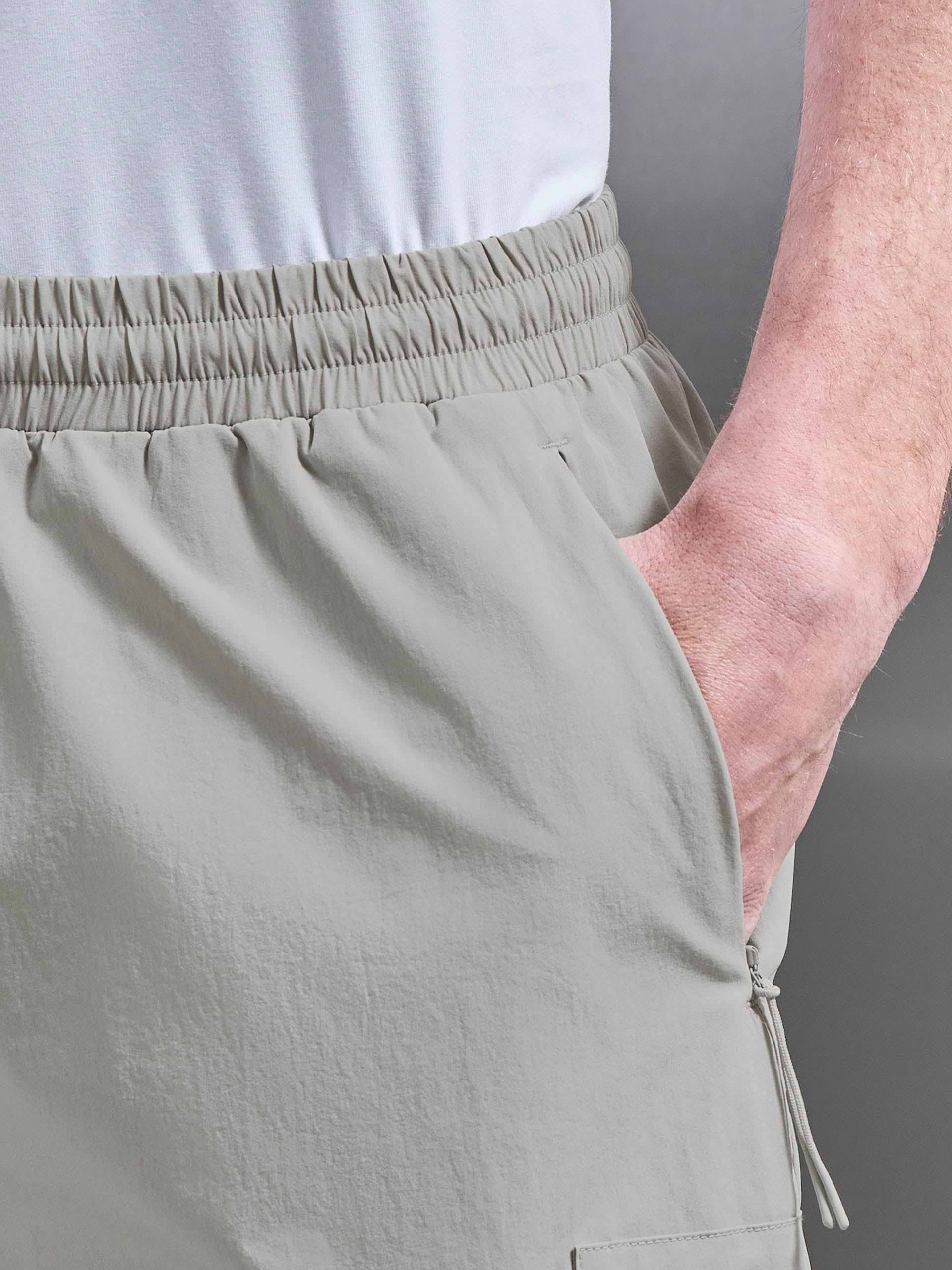Active Cargo Short in Stone