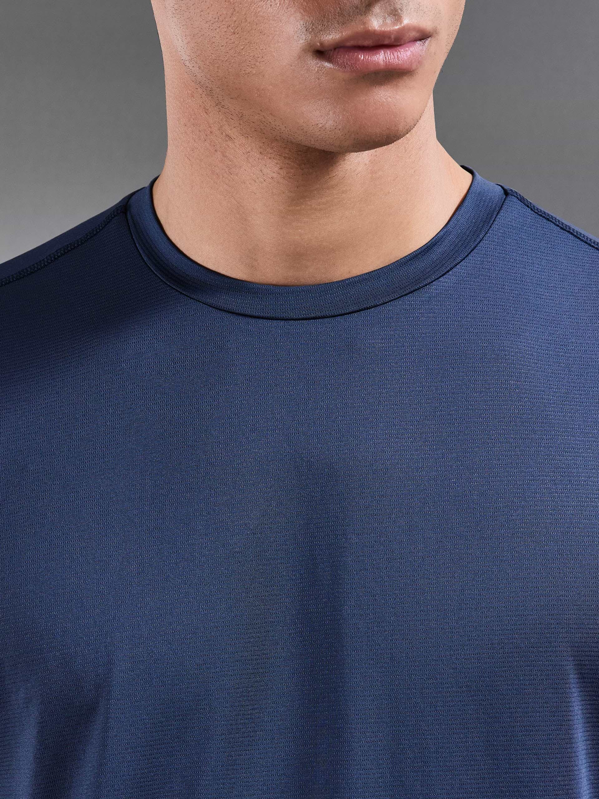Active Essential T-Shirt in Steel Blue