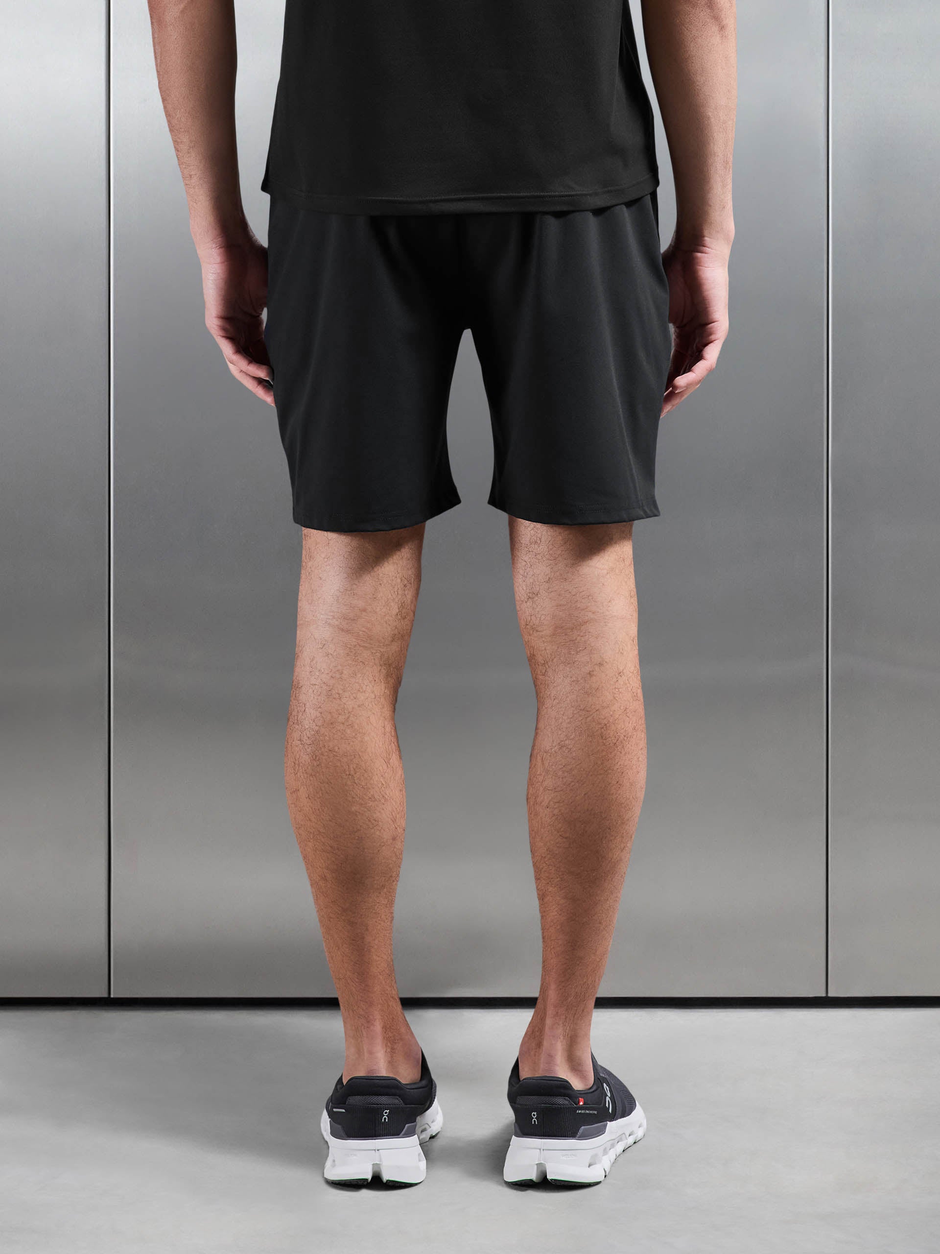 Active Jersey Short in Black