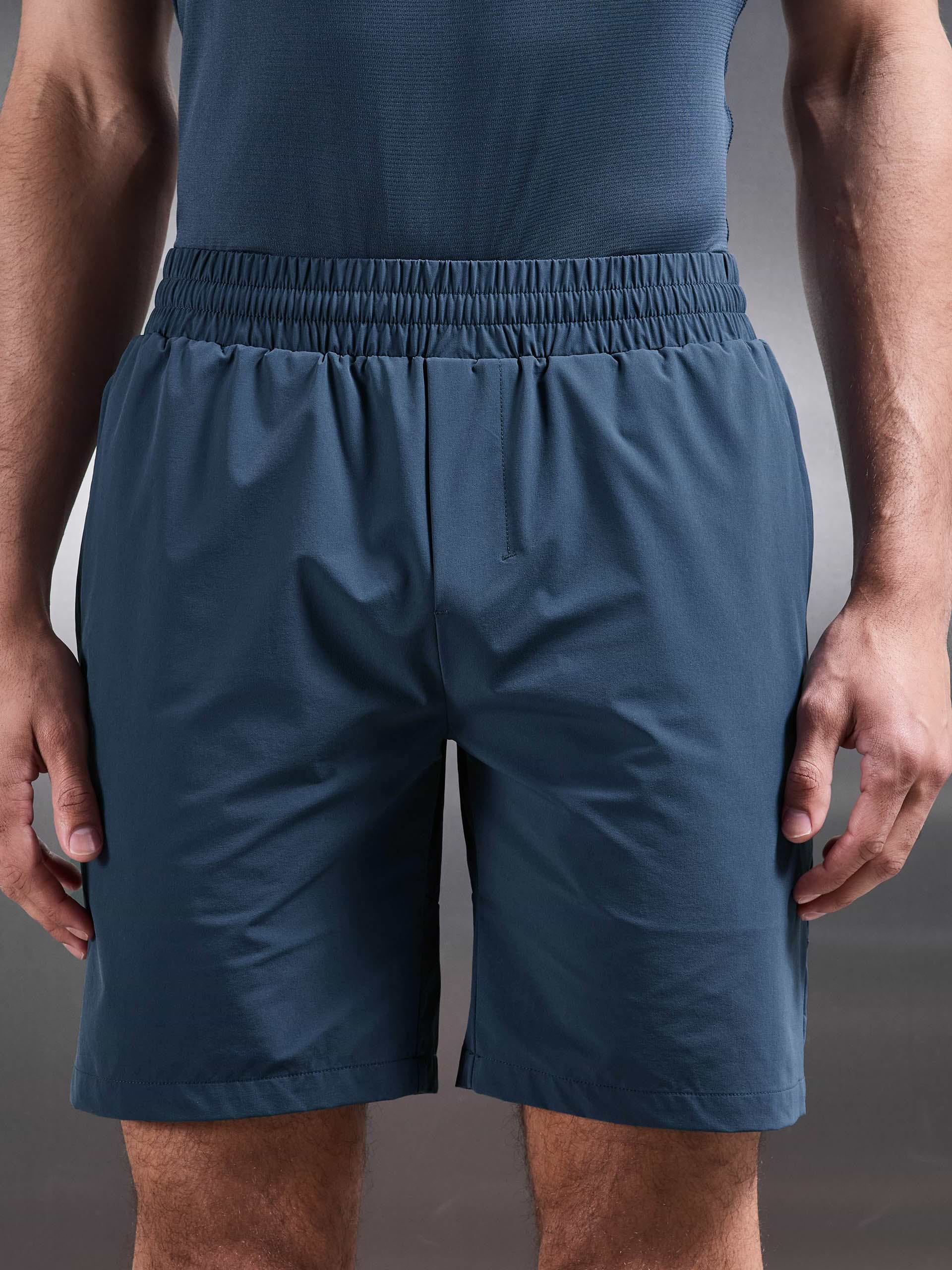Active Short in Steel Blue