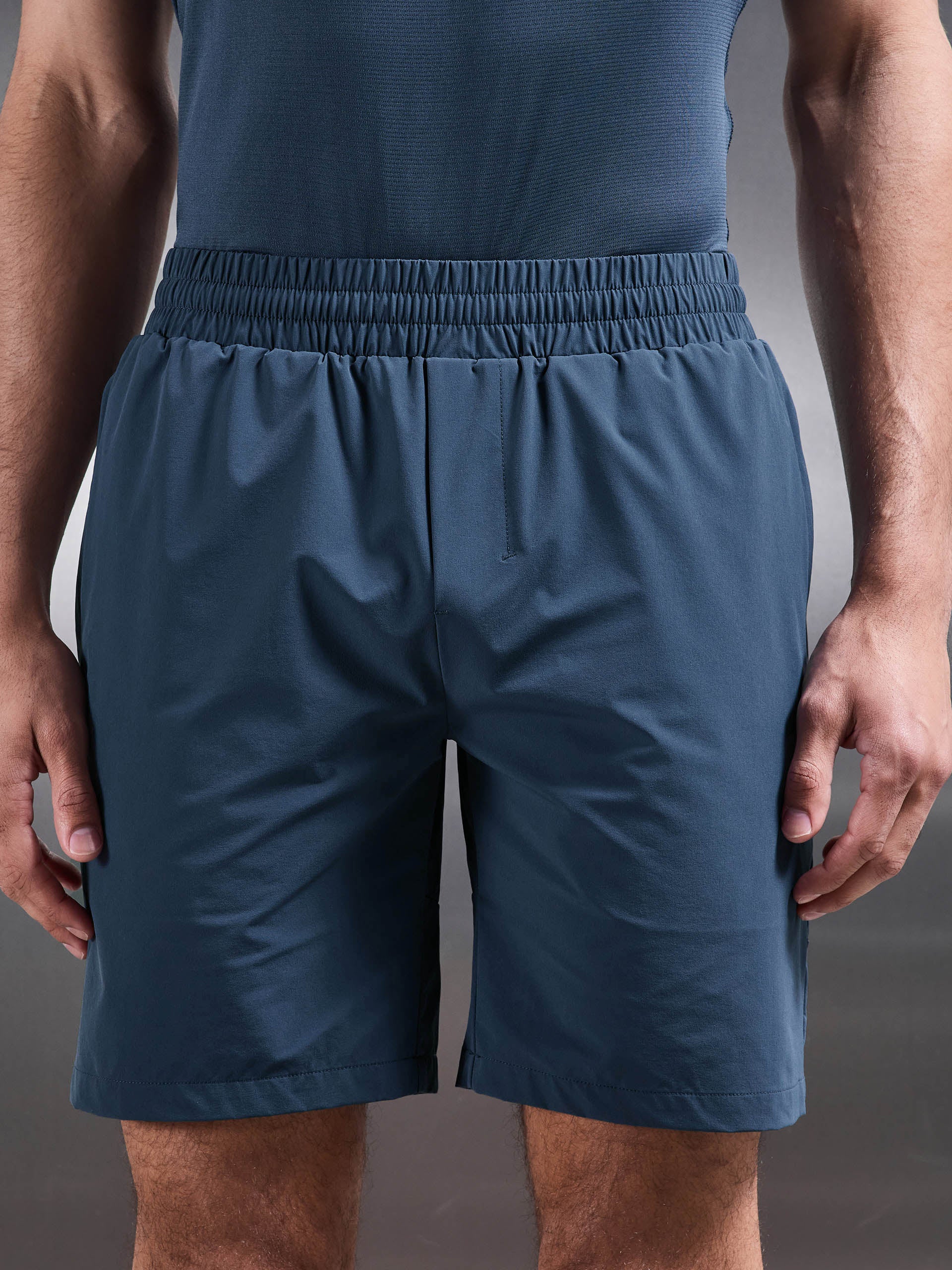 Active Short in Steel Blue