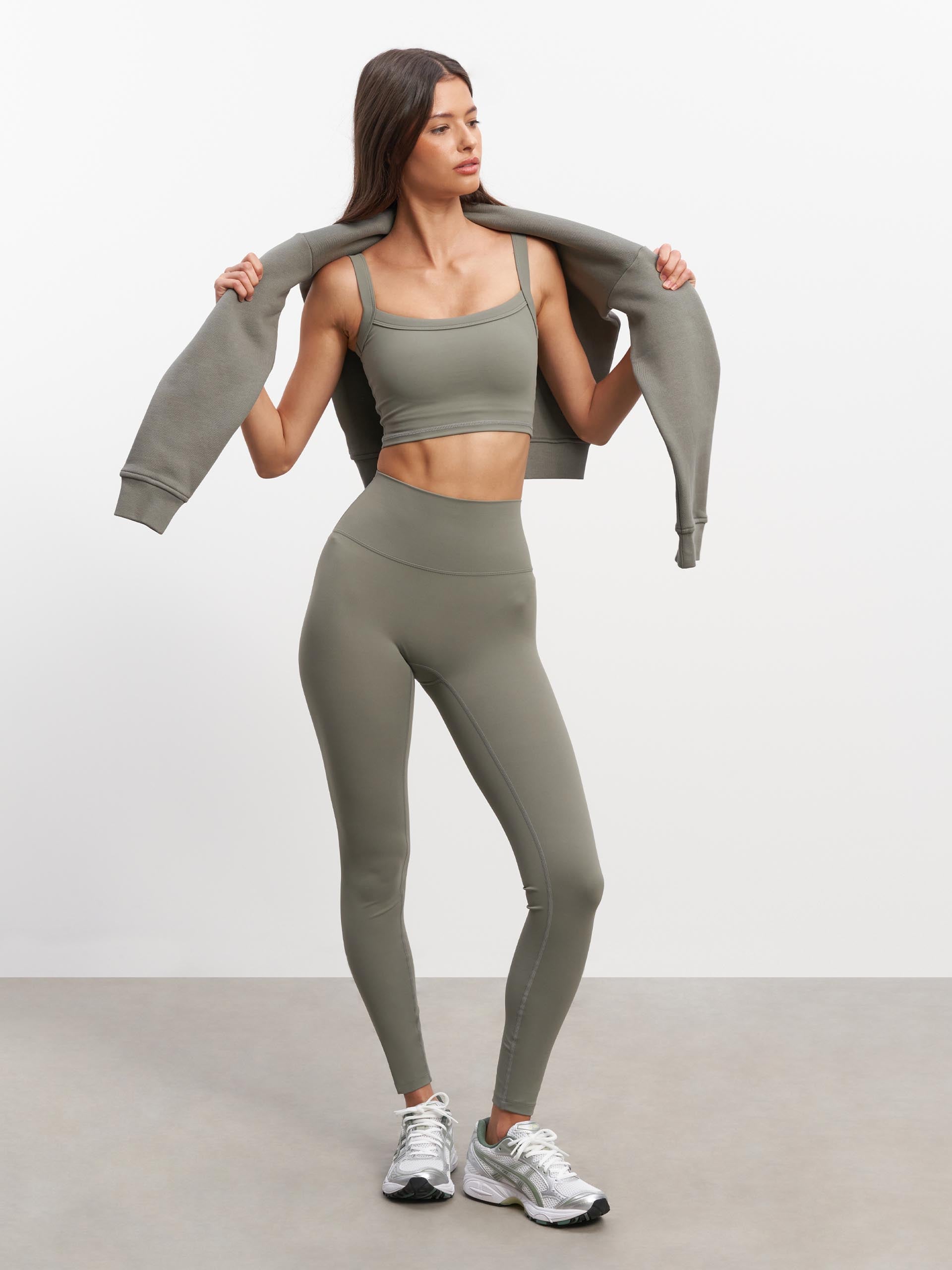 Womens Active Sports Bra in Sage