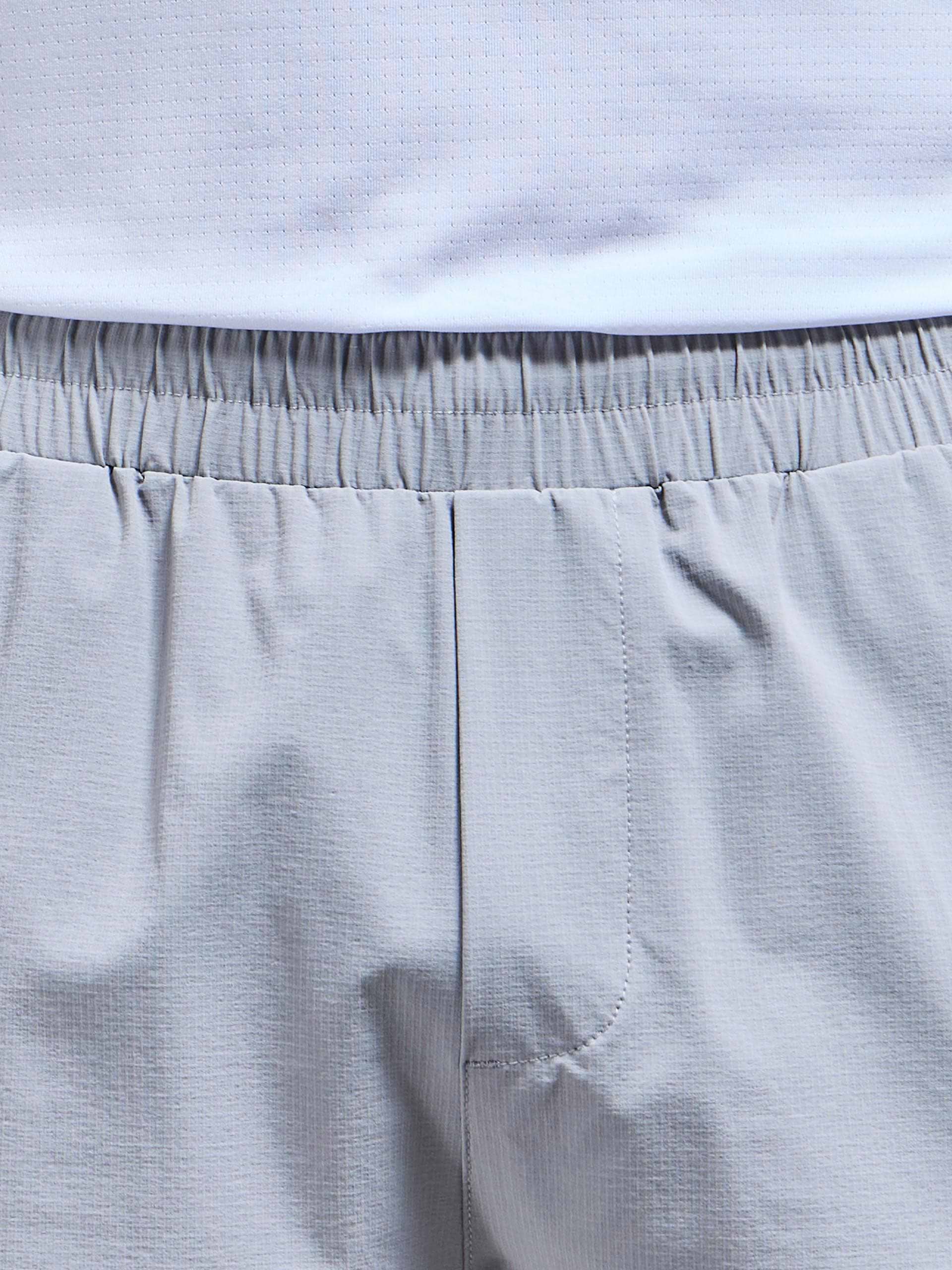 Active Tech Short in Mid Grey