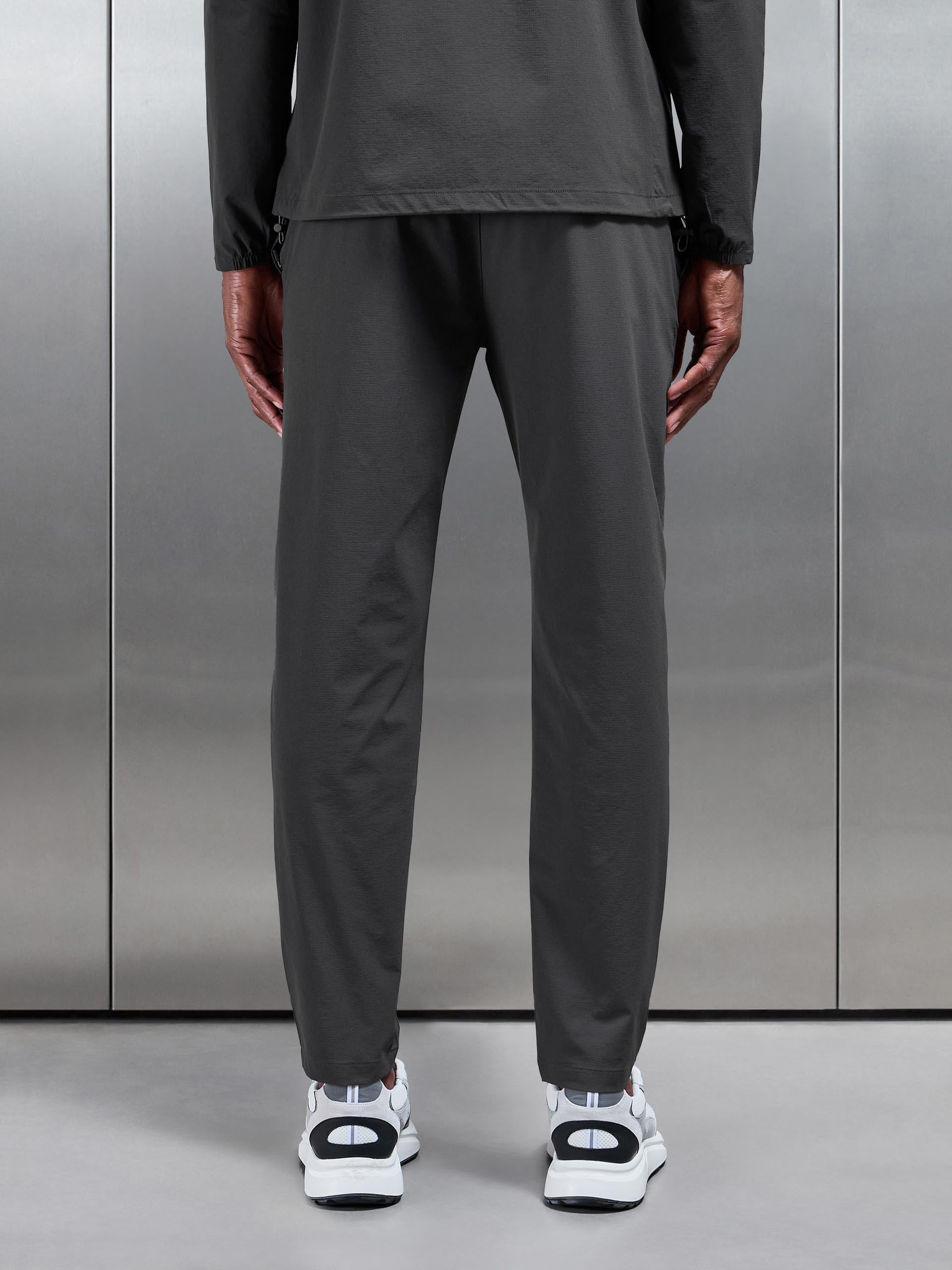 Active Technical Tapered Trackpant in Grey