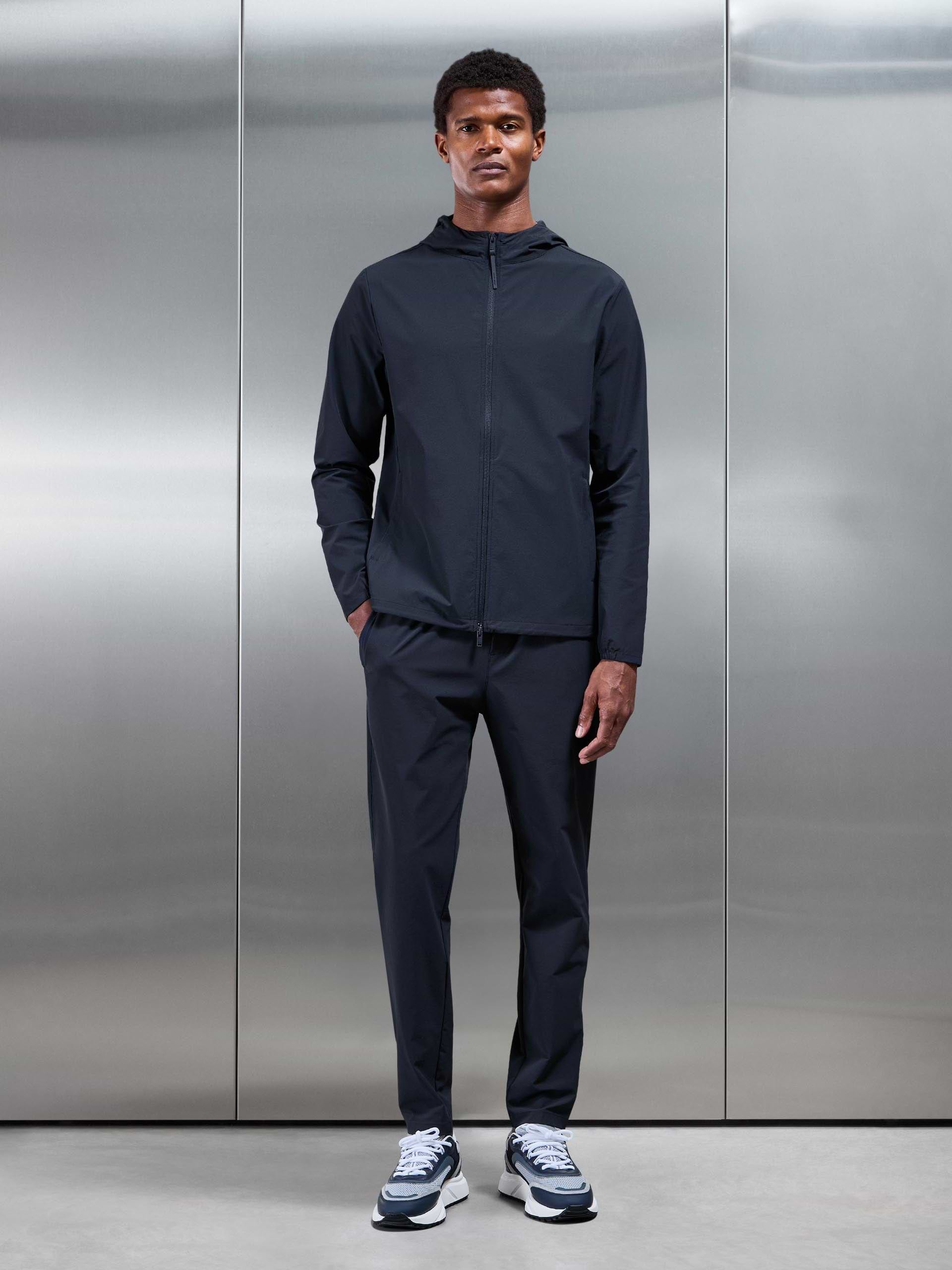 Active Technical Windbreaker in Navy