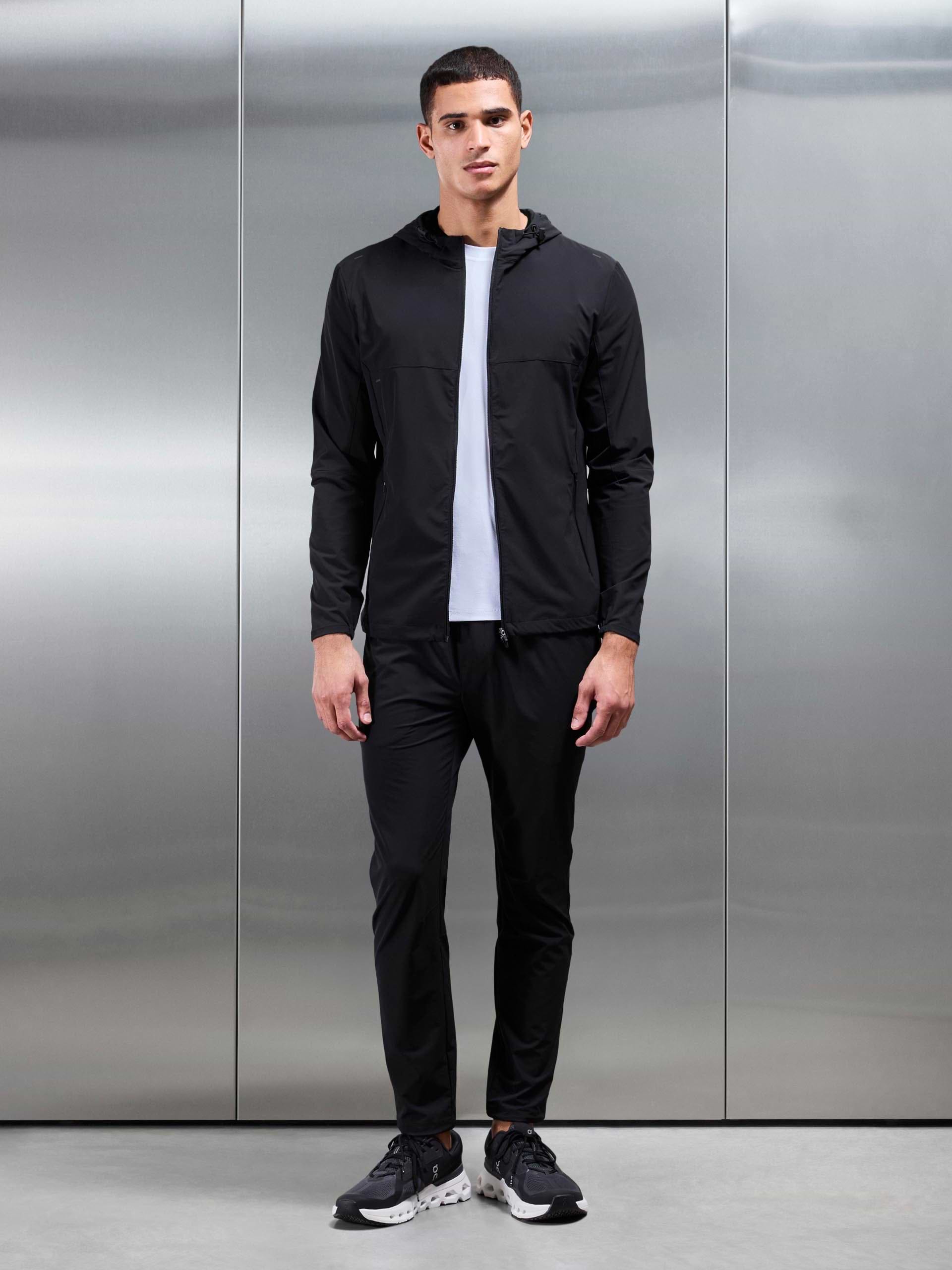 Active Windbreaker in Black