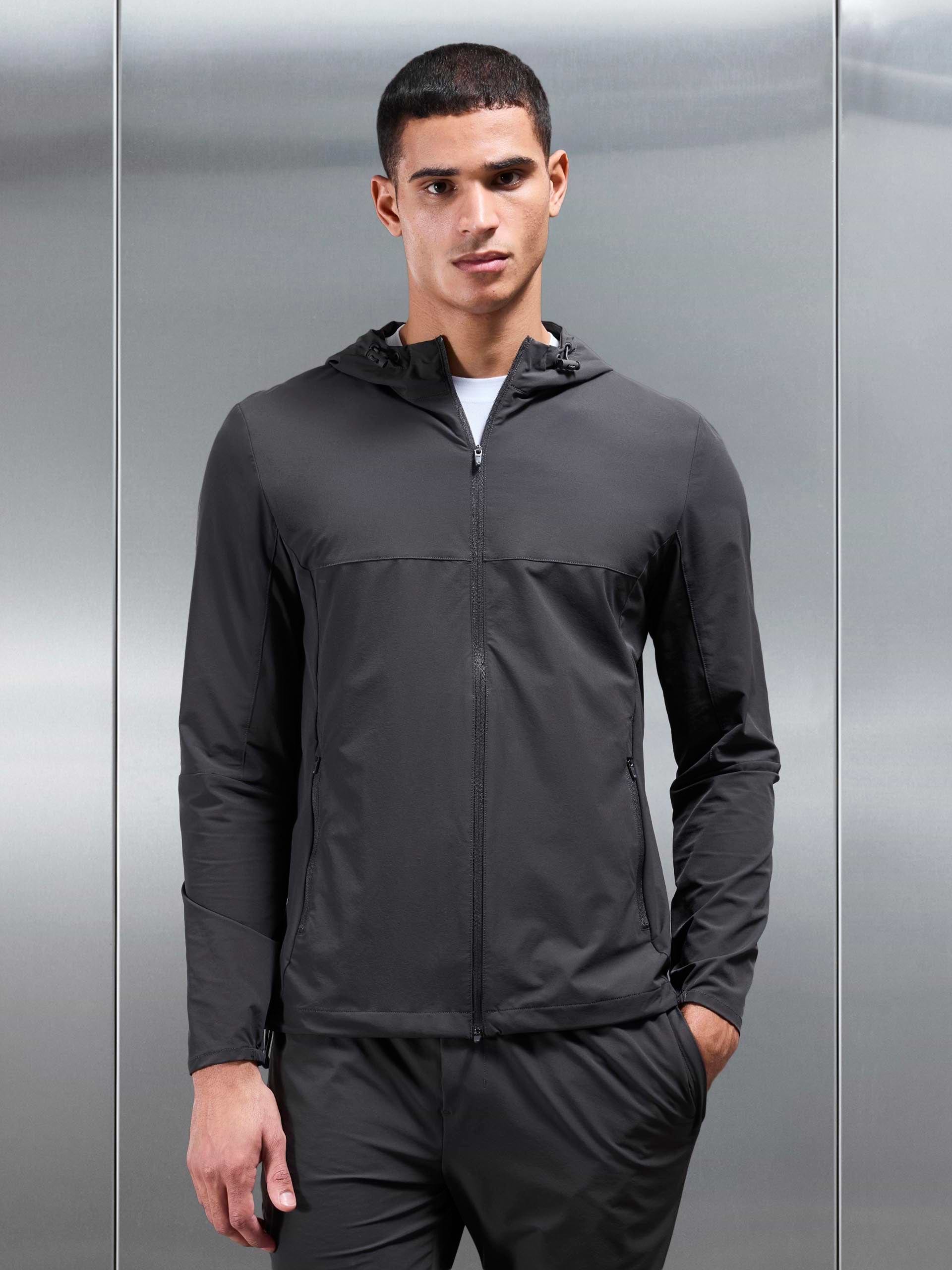 Active Windbreaker in Grey