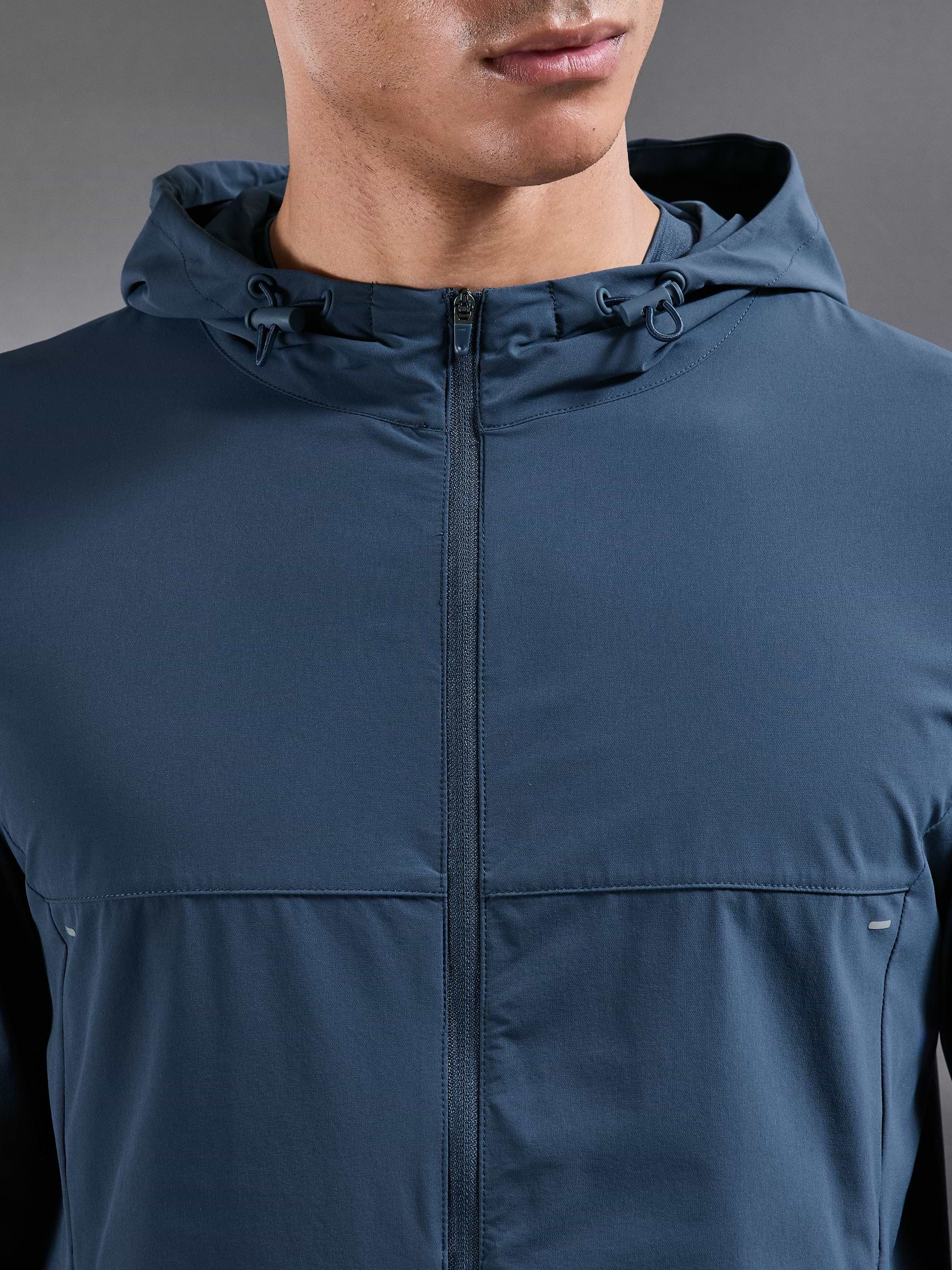 Active Windbreaker in Steel Blue