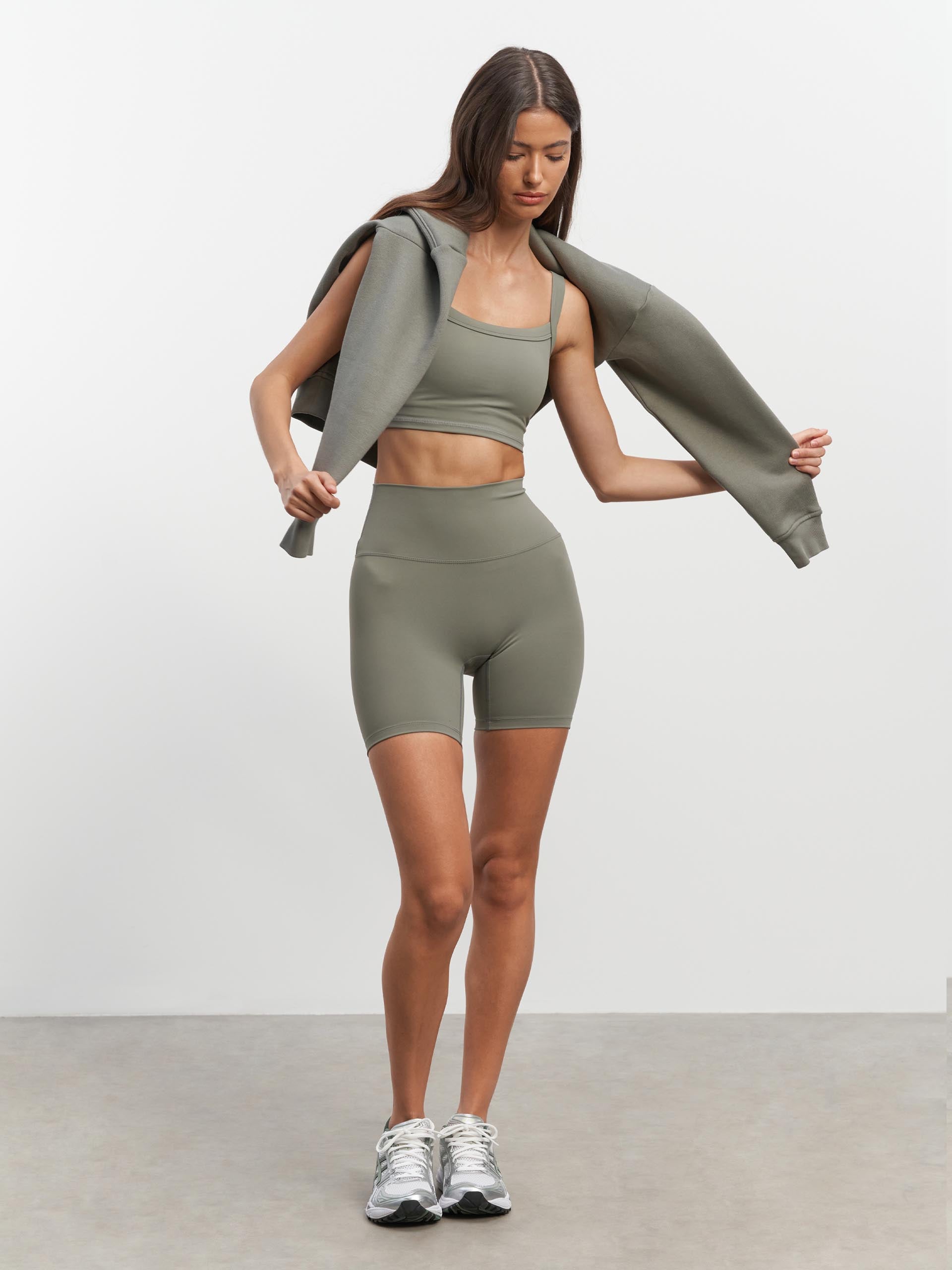 Womens Active Short in Sage