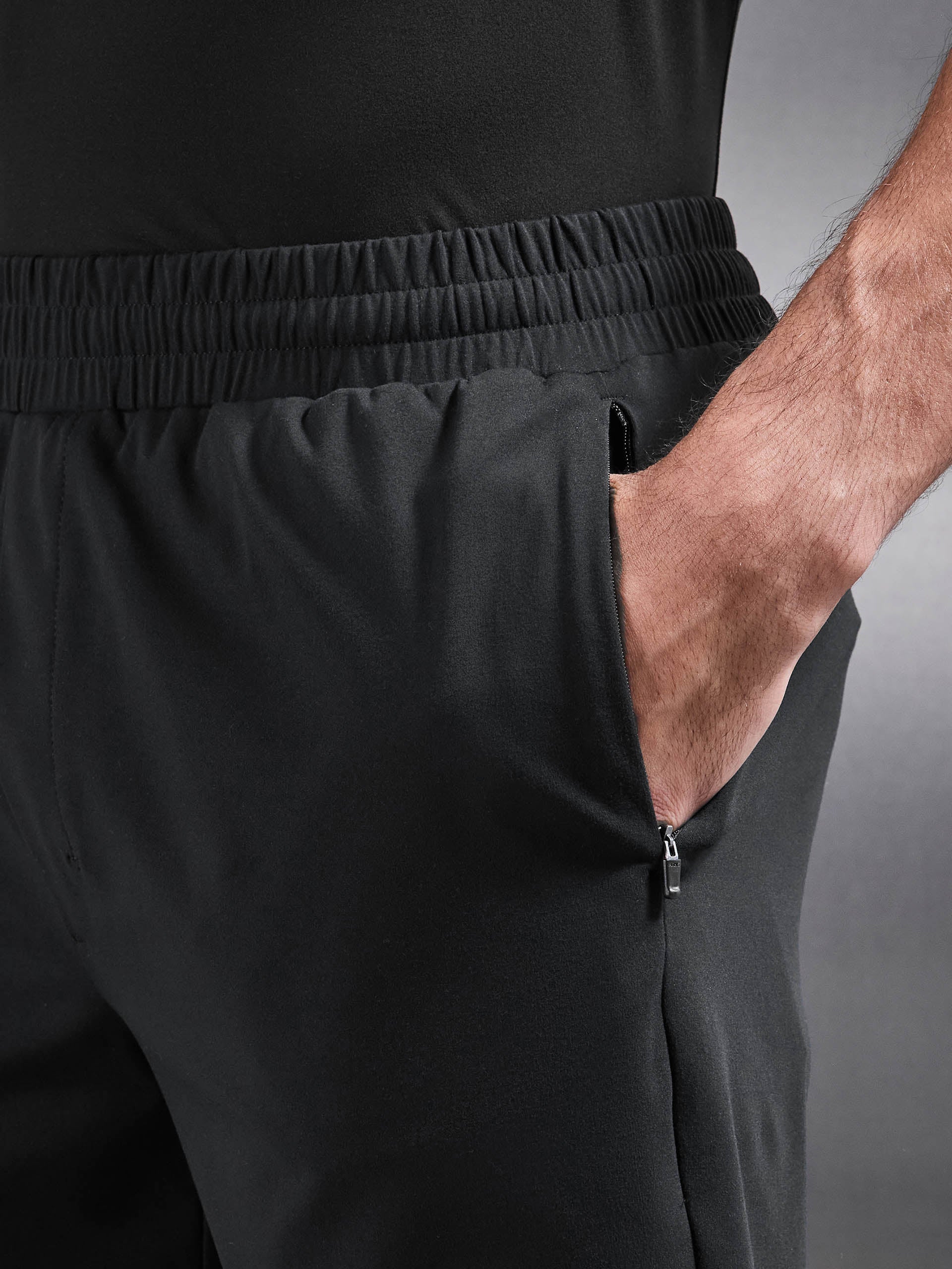 Active Jersey Short in Black