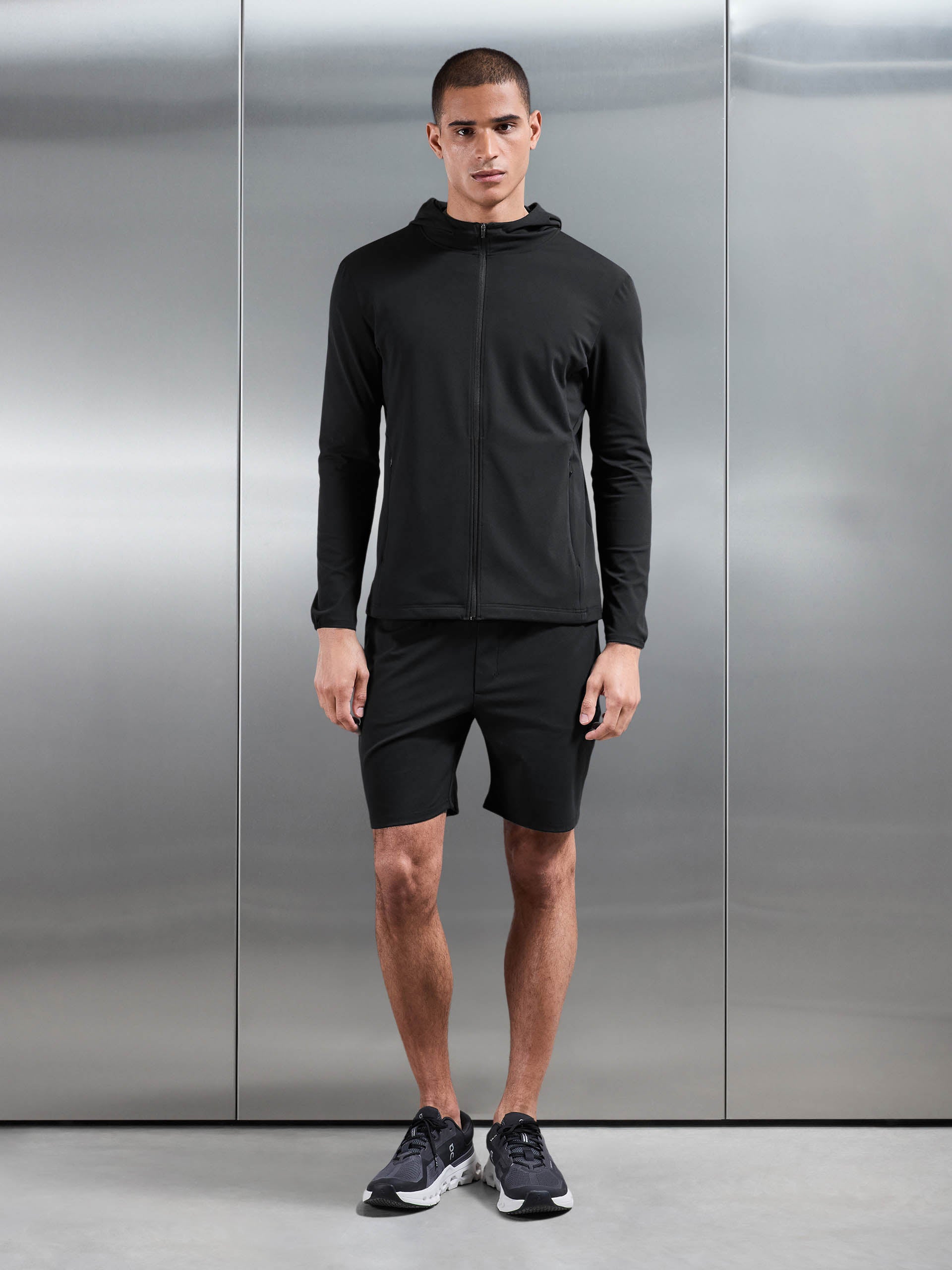Active Jersey Short in Black