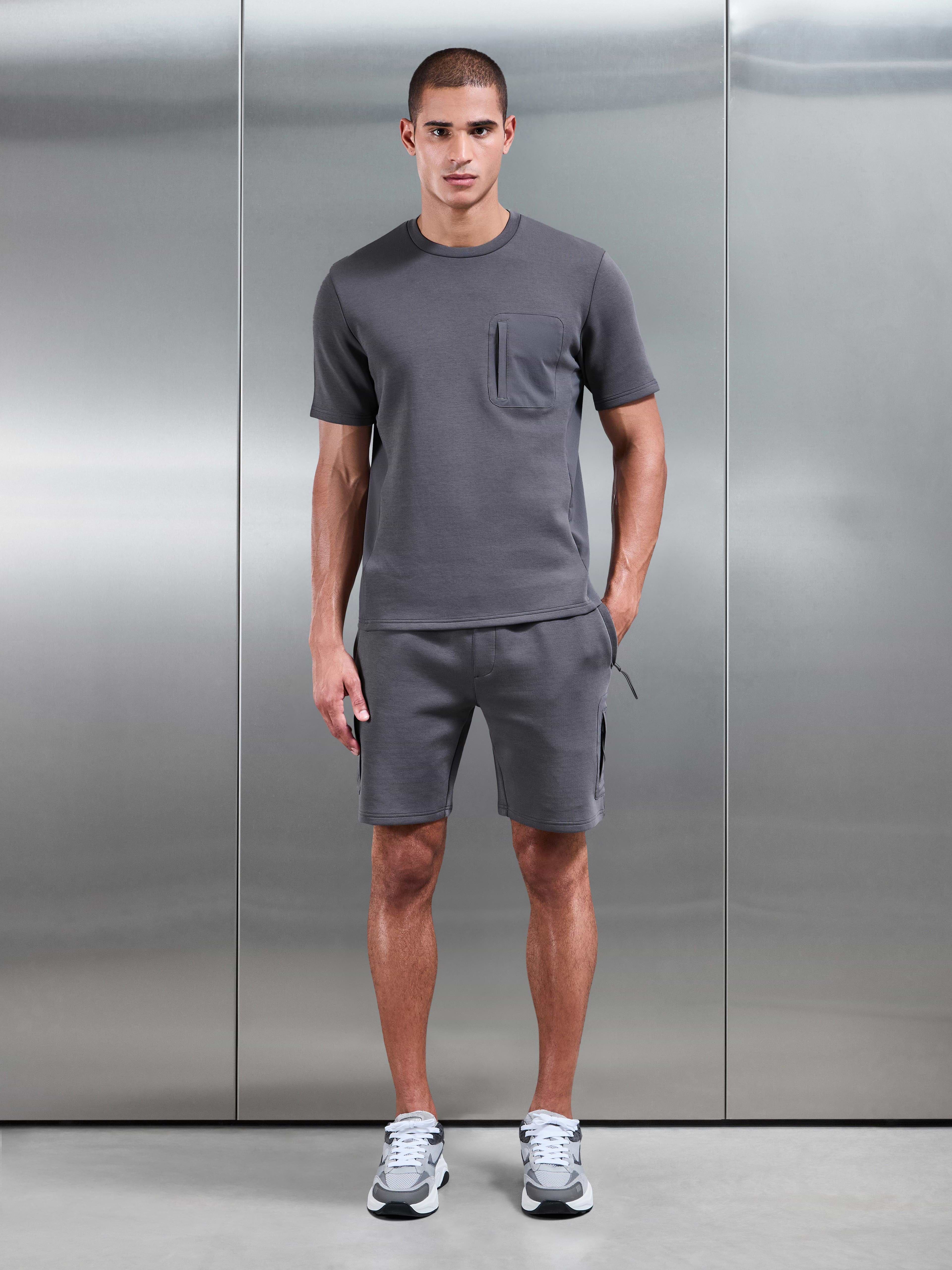 AirTech Hybrid Cargo Short in Grey