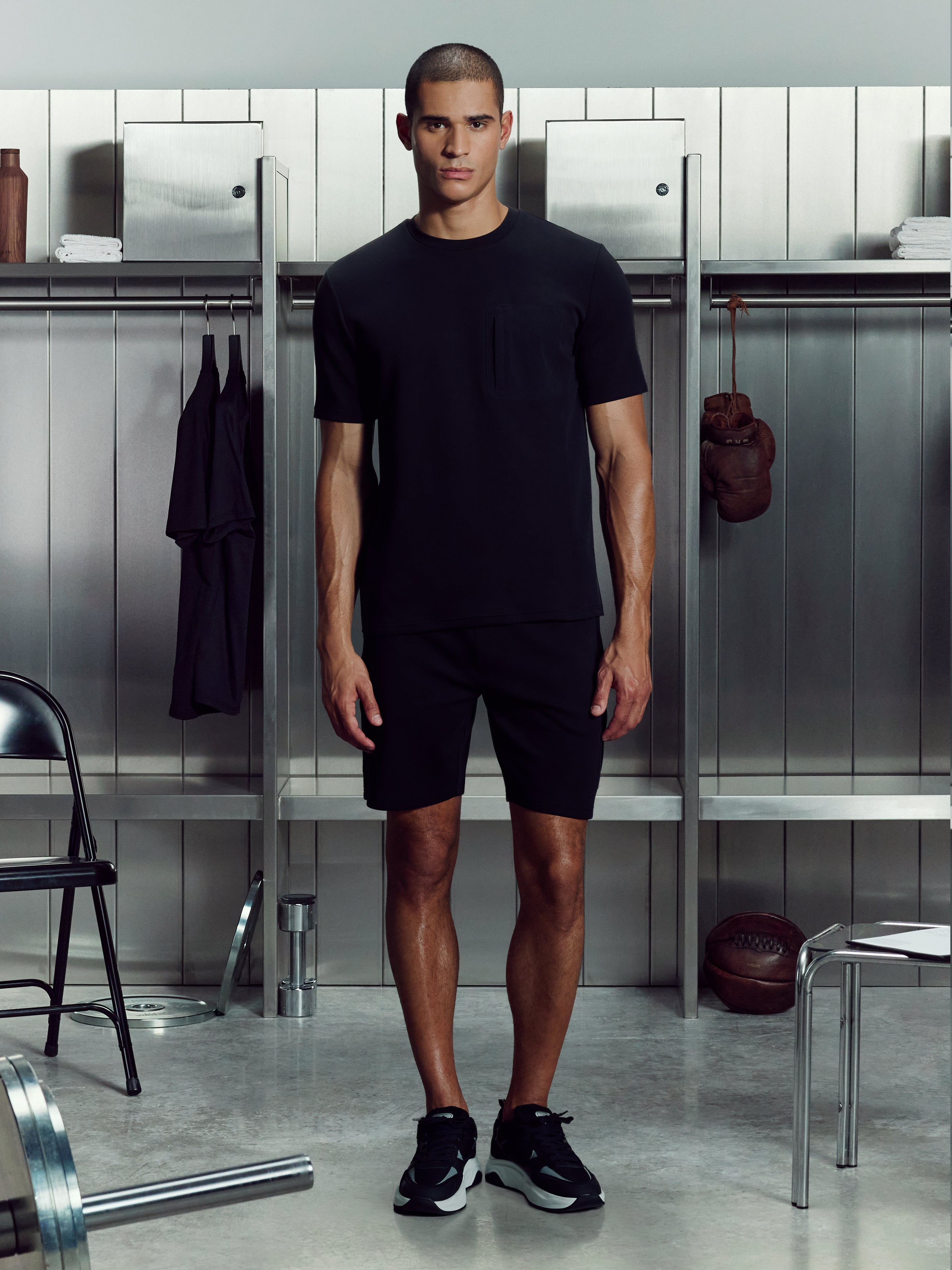 AirTech Hybrid Cargo Short in Black