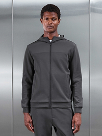 Apex Hybrid Jersey Windbreaker in Grey