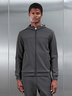 Apex Hybrid Jersey Windbreaker in Grey