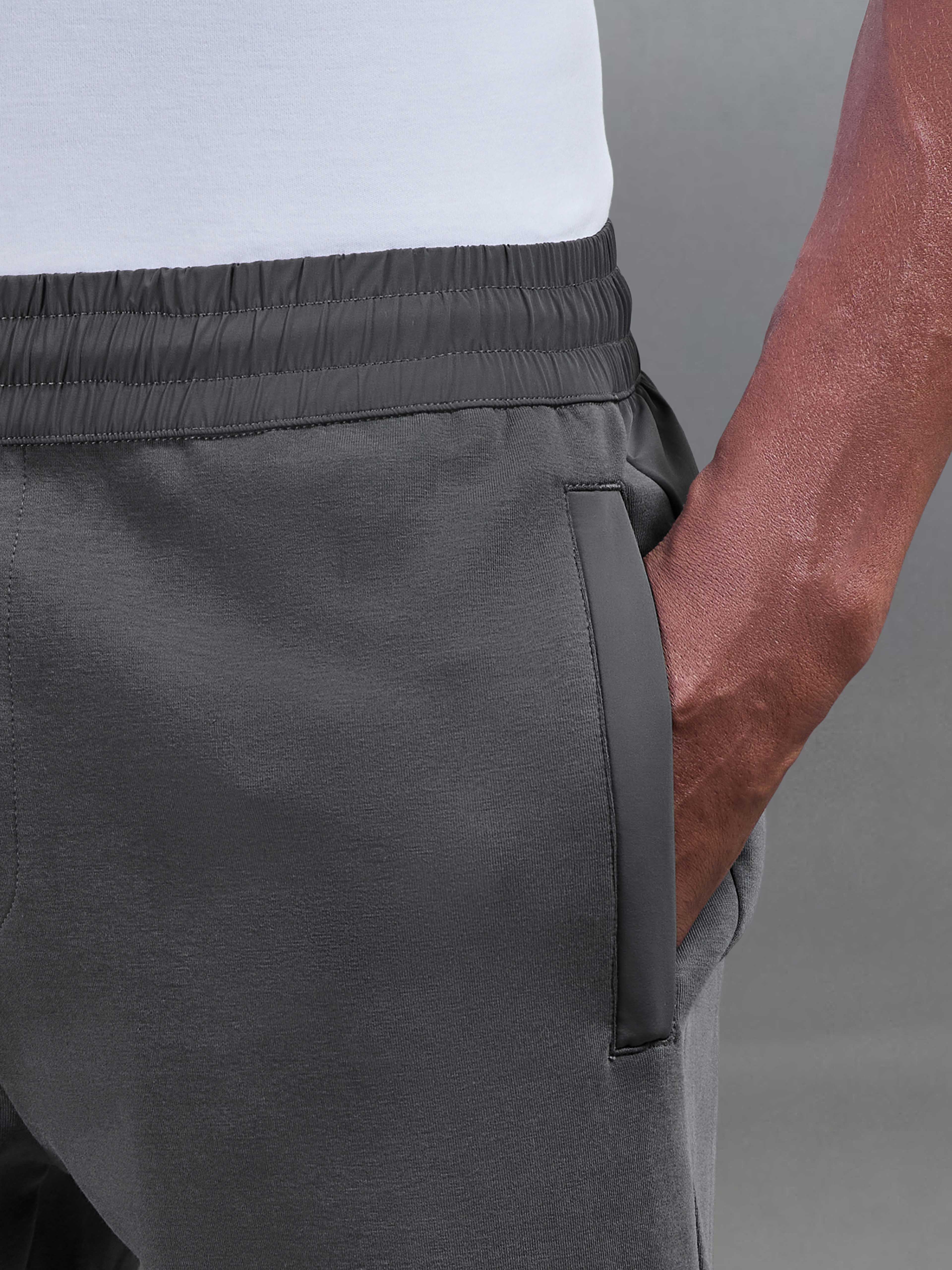Apex Jersey Hybrid Jogger in Grey