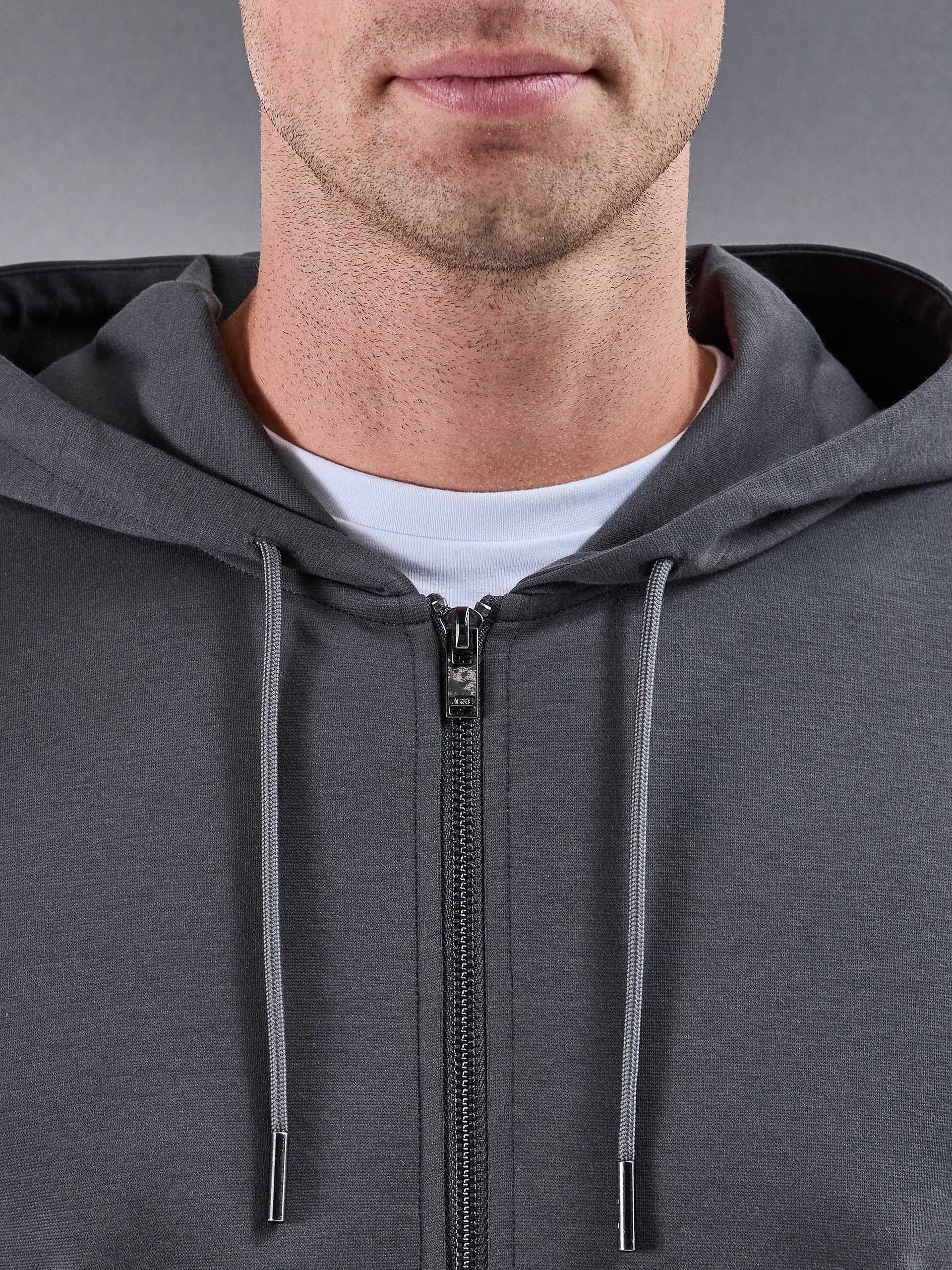Athleisure Jacket in Dark Grey