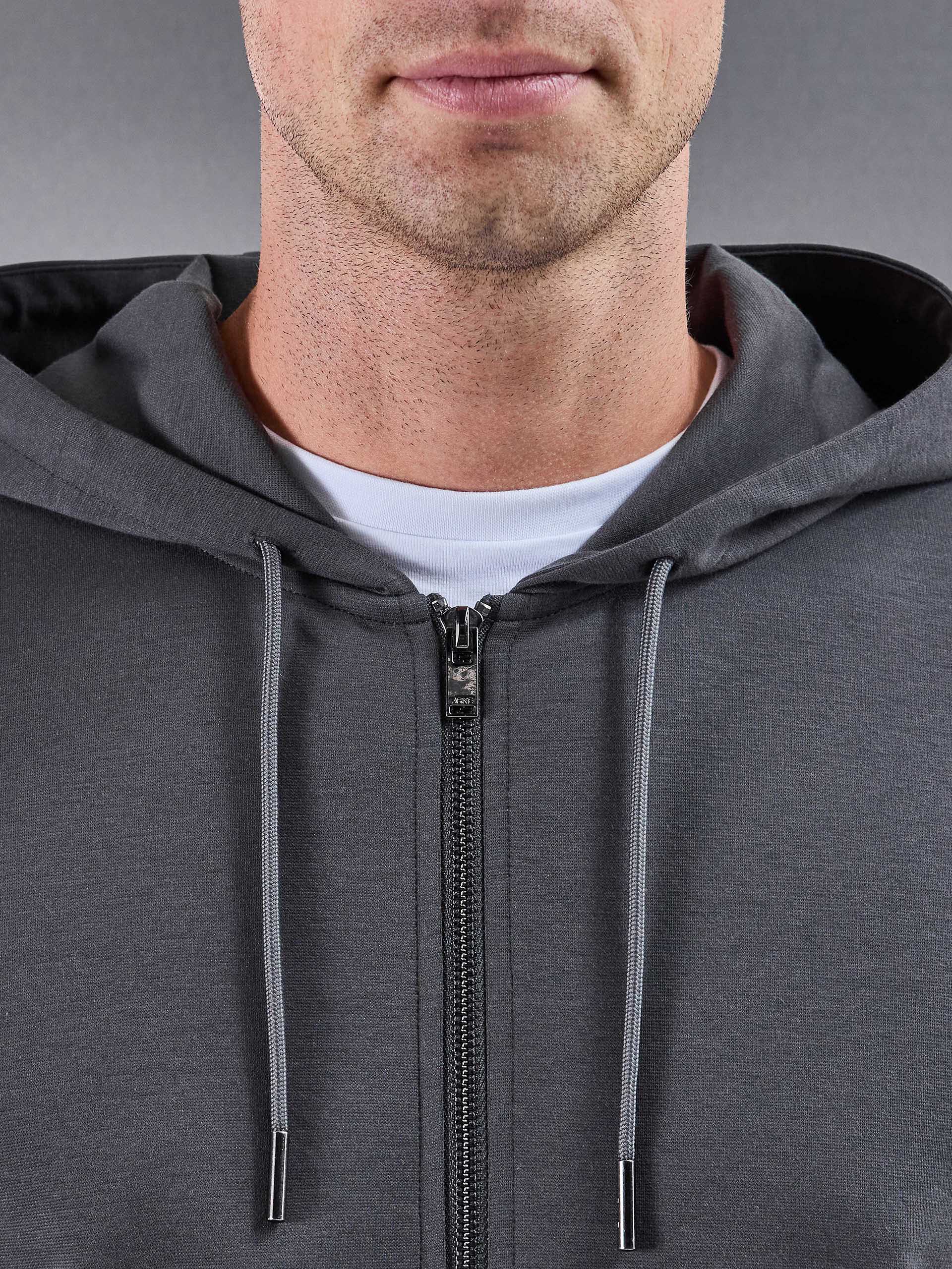 Athleisure Jacket in Dark Grey