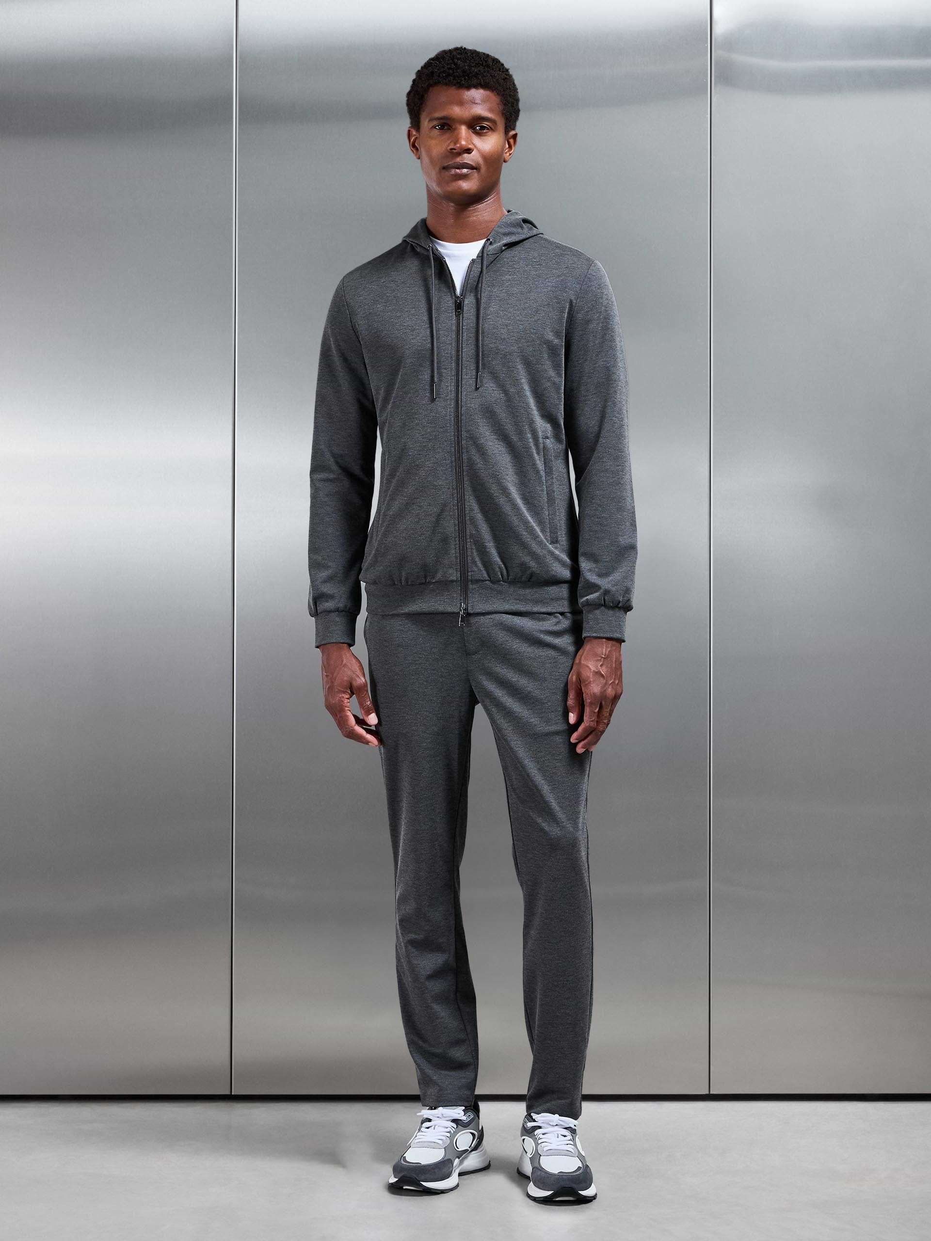 Athleisure Jacket in Dark Grey